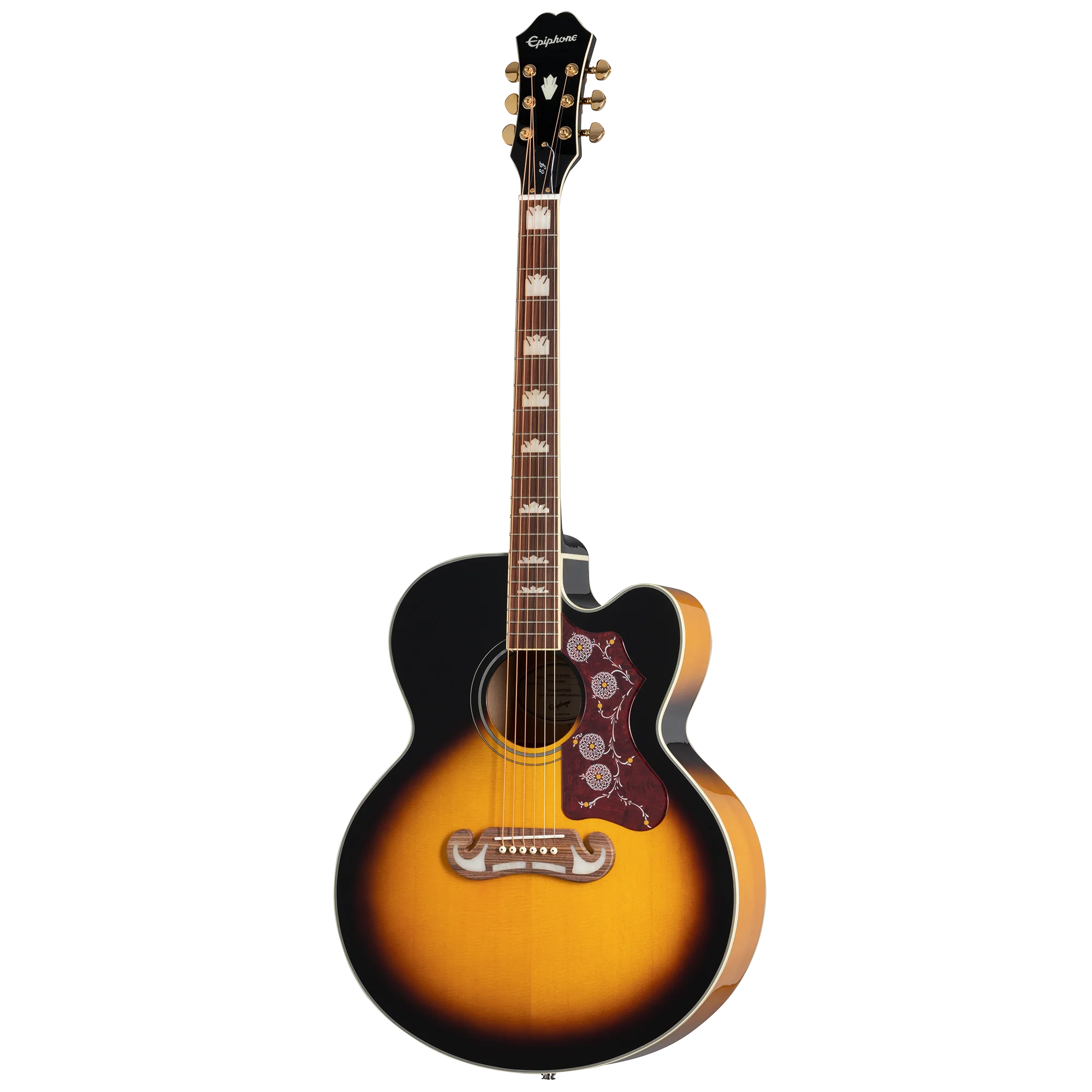 Epiphone J-200 Studio EC, Vintage Sunburst 3 Epiphone J-200 Studio EC, Vintage Sunburst