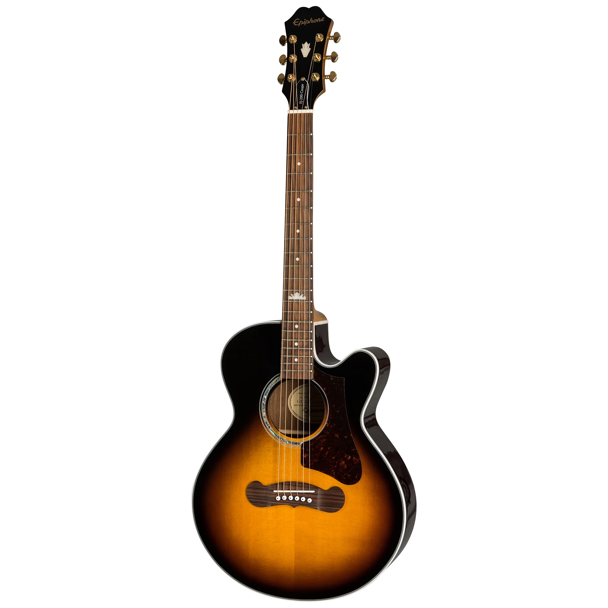 Epiphone J-200 Studio Parlor EC, Vintage Sunburst 3 Epiphone J-200 Studio Parlor EC, Vintage Sunburst