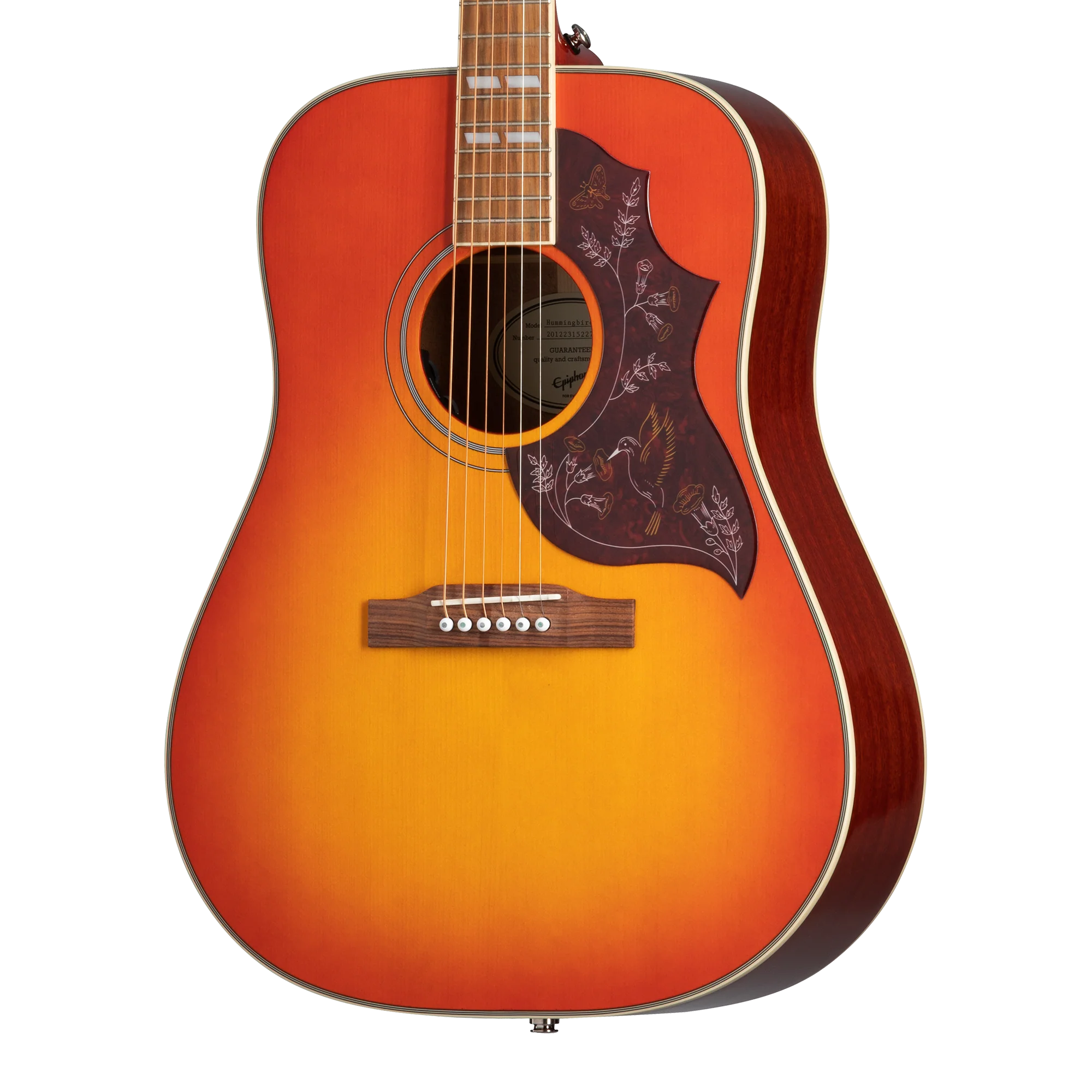 Epiphone Hummingbird Studio, Faded Cherry Sunburst