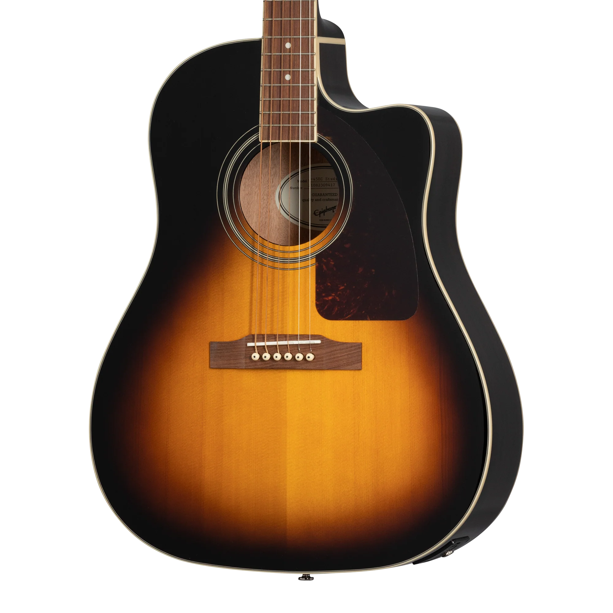 Epiphone J-45 EC Studio, Vintage Sunburst