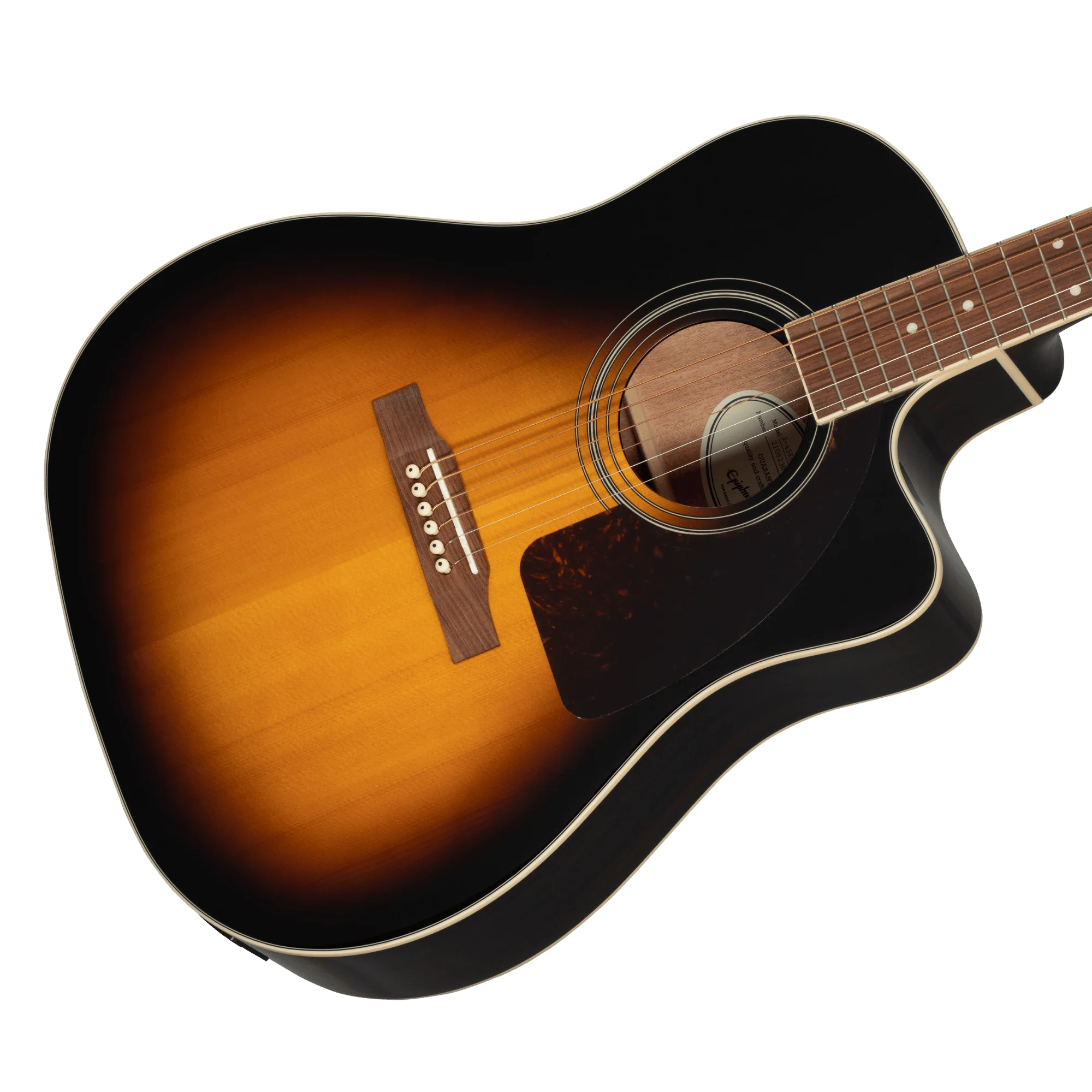 Epiphone J-45 EC Studio, Vintage Sunburst 9 Epiphone J-45 EC Studio, Vintage Sunburst