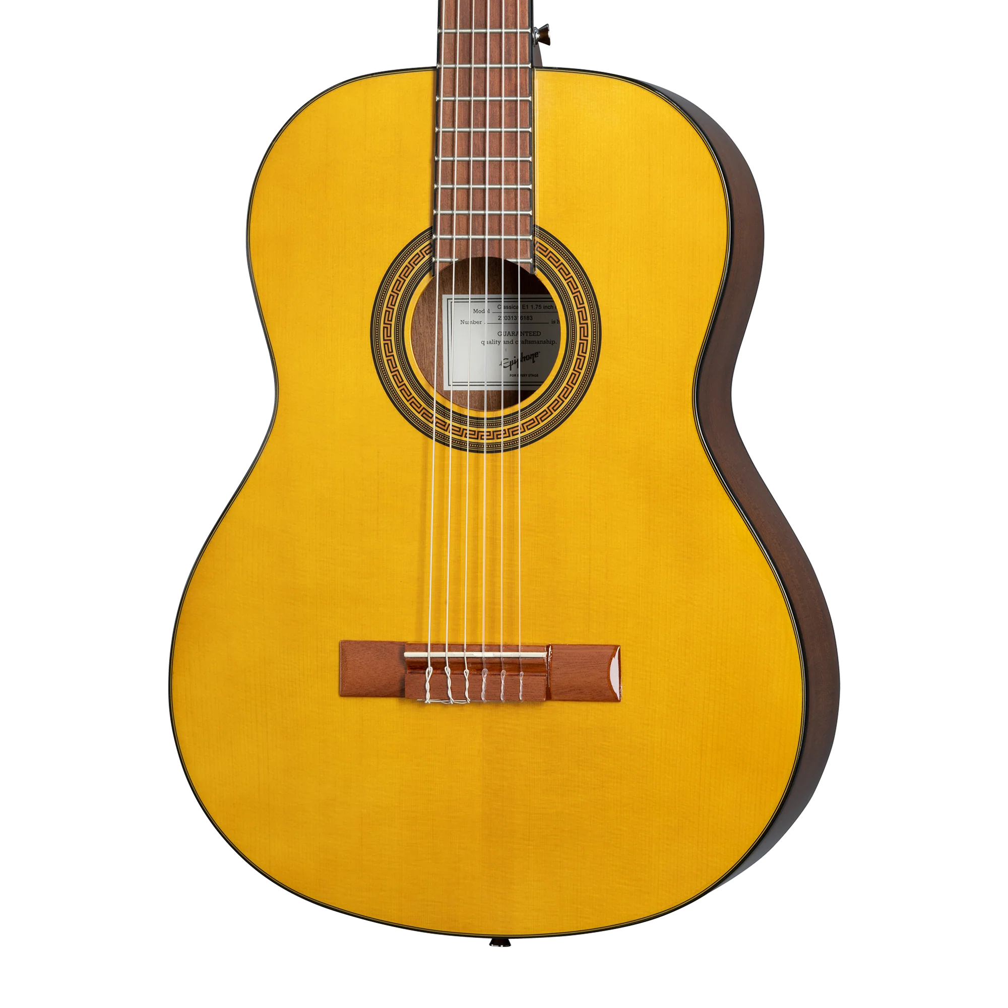 Epiphone Classical E1 (Nylon; 1.75" nut), Antique Natural