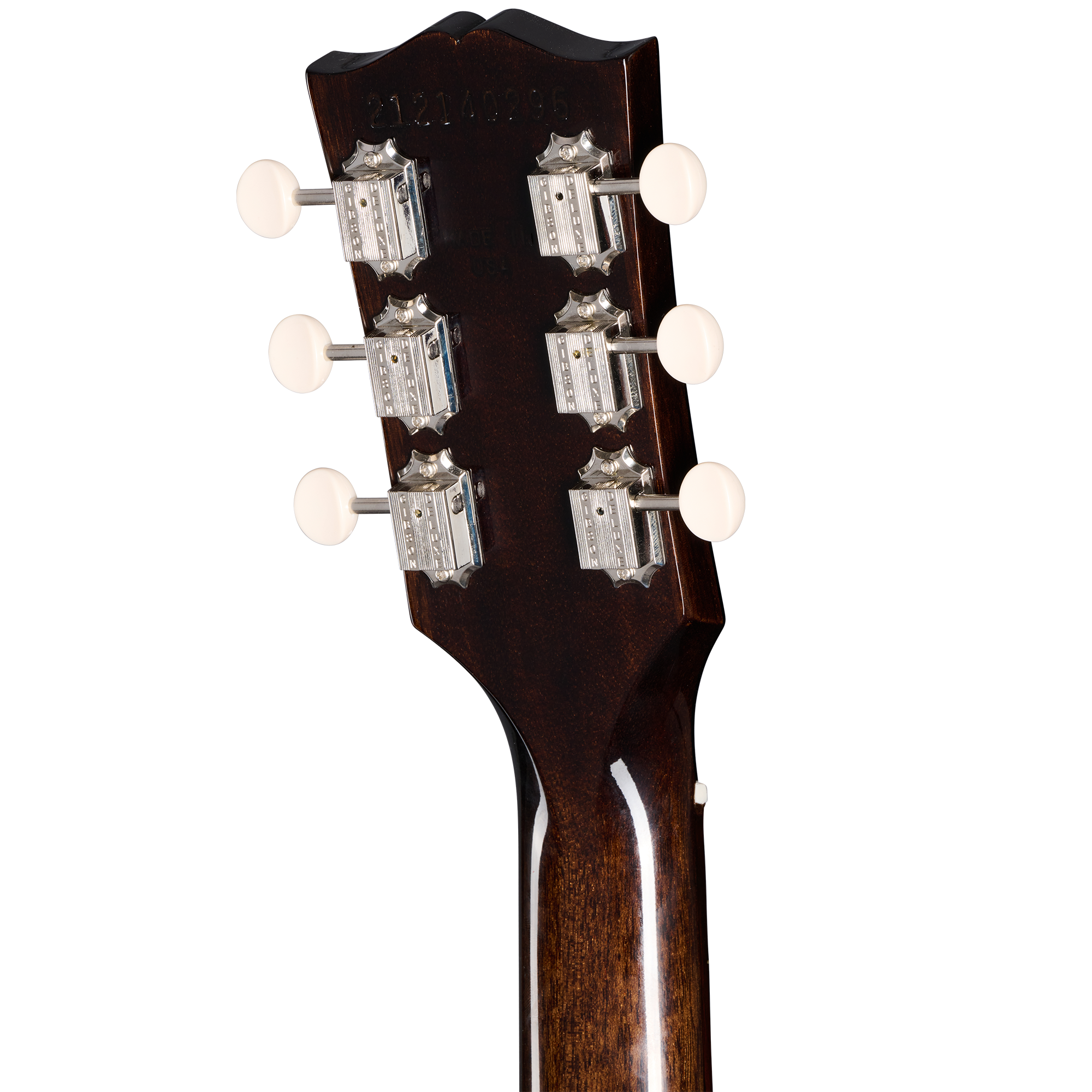 Gibson Les Paul Junior Double Cut, Dark Walnut, Exclusive 6 Gibson Les Paul Junior Double Cut, Dark Walnut, Exclusive