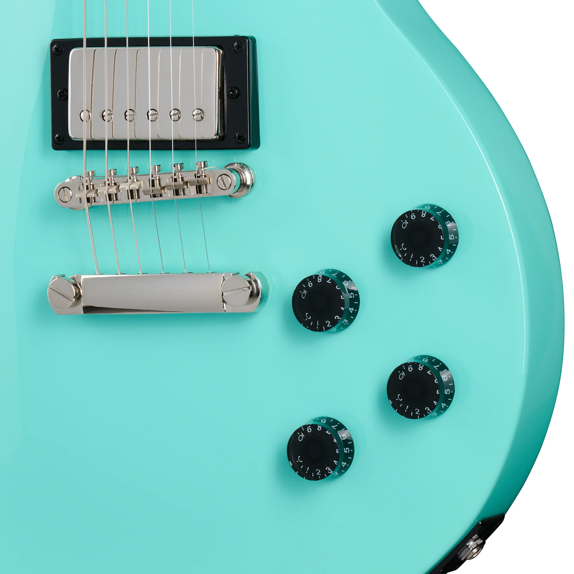 Epiphone Les Paul Tribute, Aqua, Exclusive 5 Epiphone Les Paul Tribute, Aqua, Exclusive