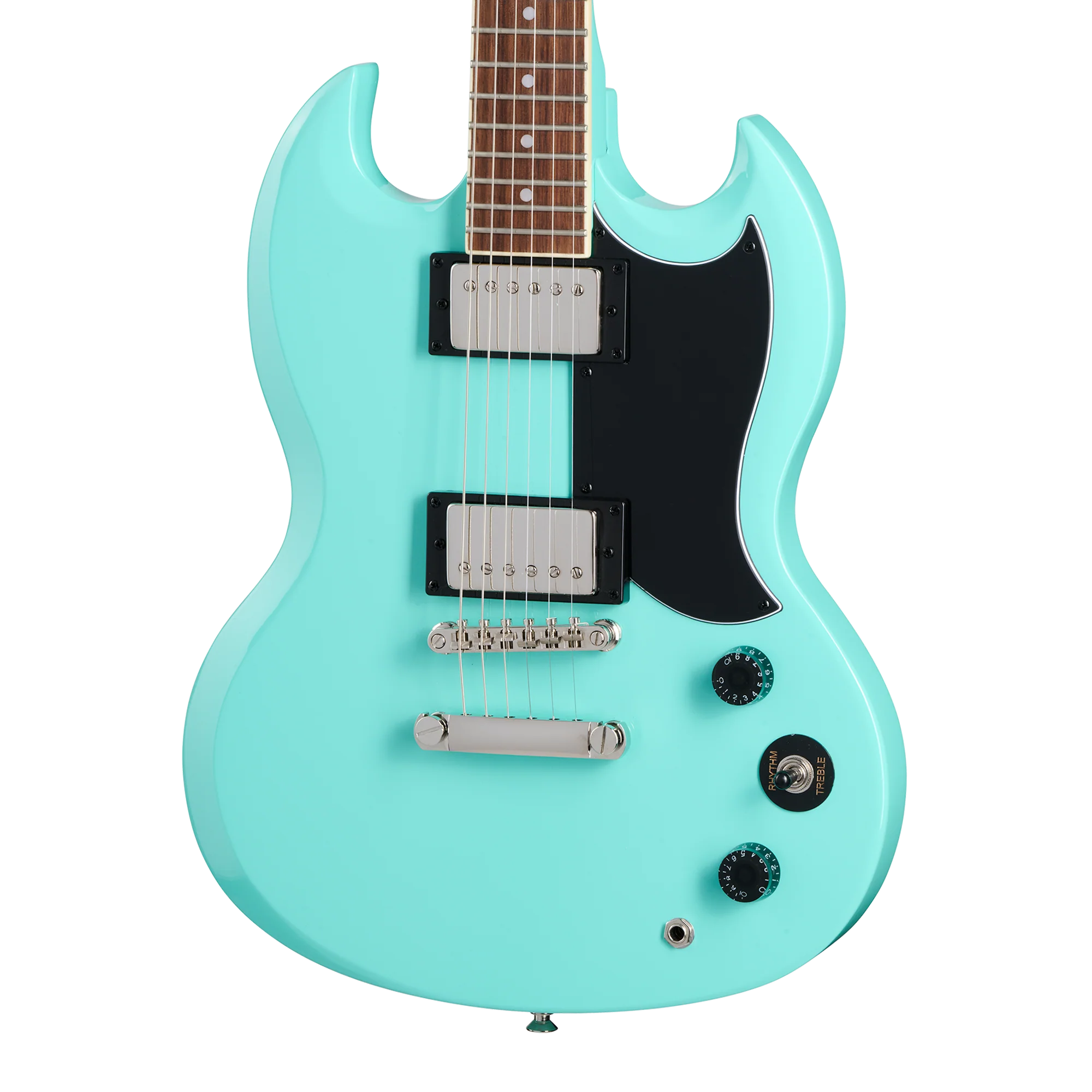 Epiphone SG Tribute, Aqua, Exclusive