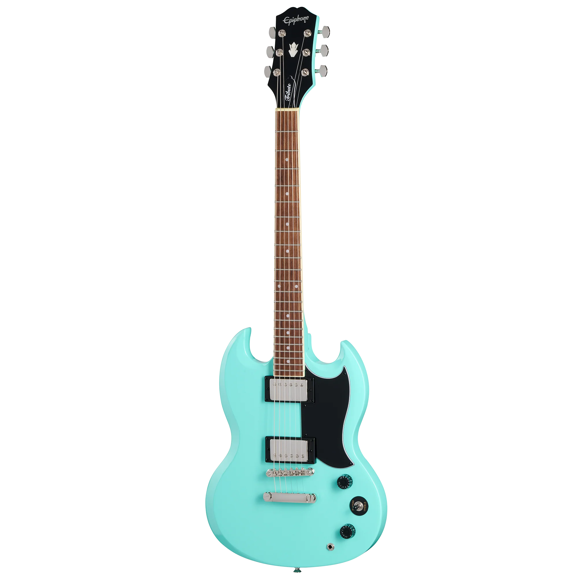 Epiphone SG Tribute, Aqua, Exclusive 3 Epiphone SG Tribute, Aqua, Exclusive