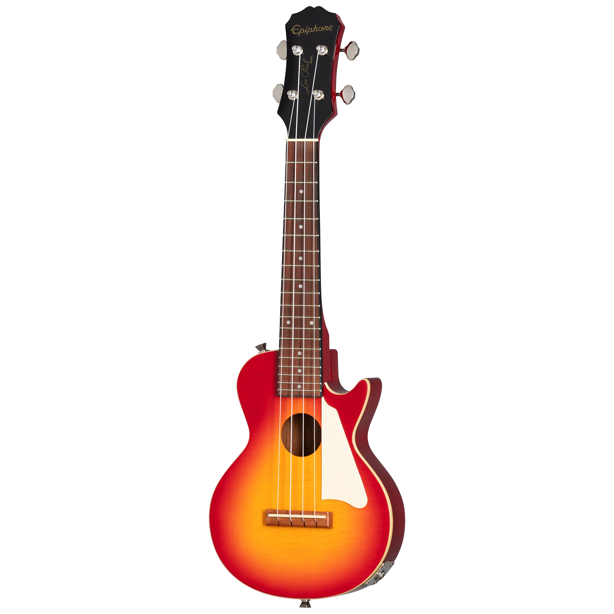 Epiphone Les Paul Concert Ukulele, Heritage Cherry Sunburst 3 Epiphone Les Paul Concert Ukulele, Heritage Cherry Sunburst