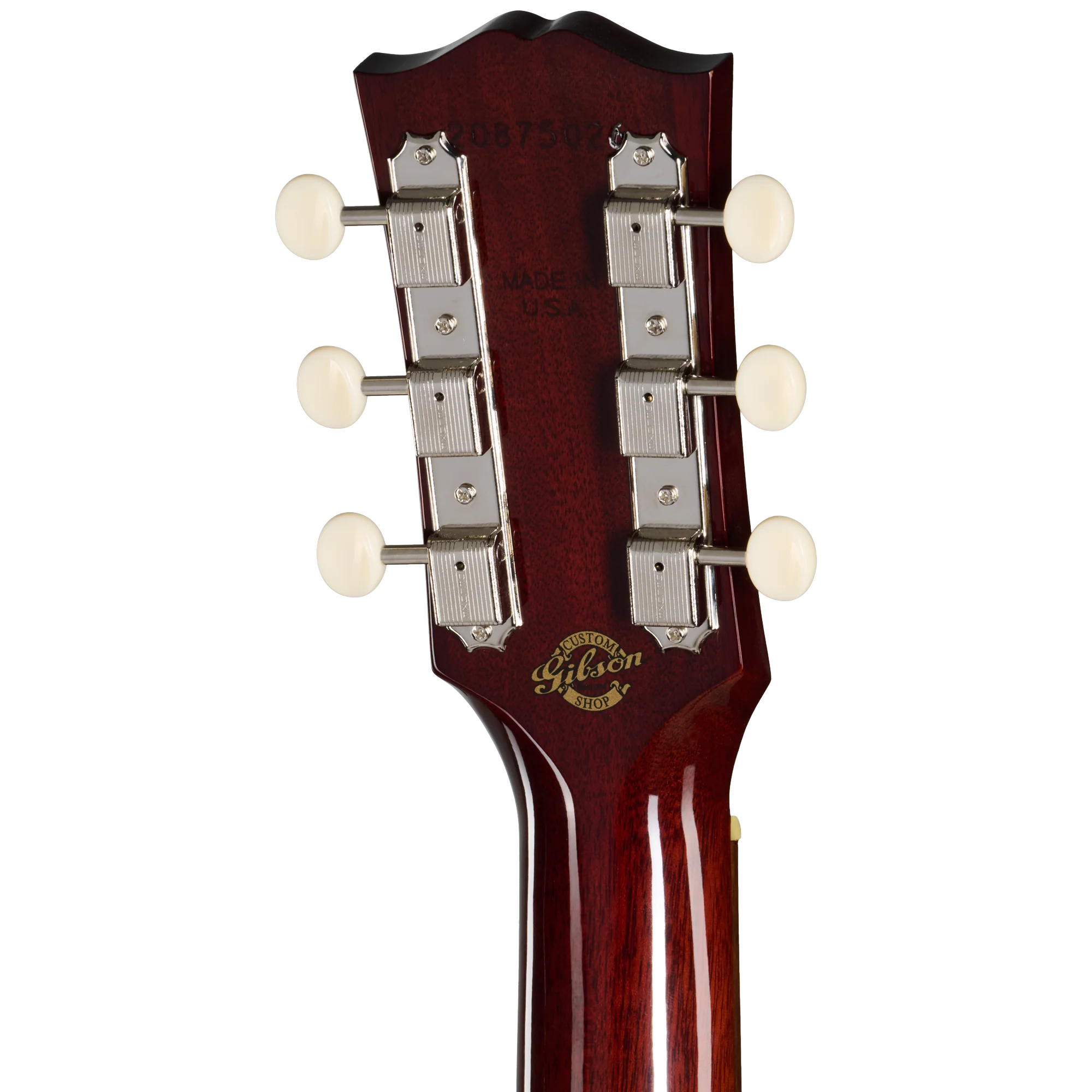 Gibson Custom J-45 50s with Red Spruce Top, Wide Vintage Sunburst 6 Gibson Custom J-45 50s with Red Spruce Top, Wide Vintage Sunburst