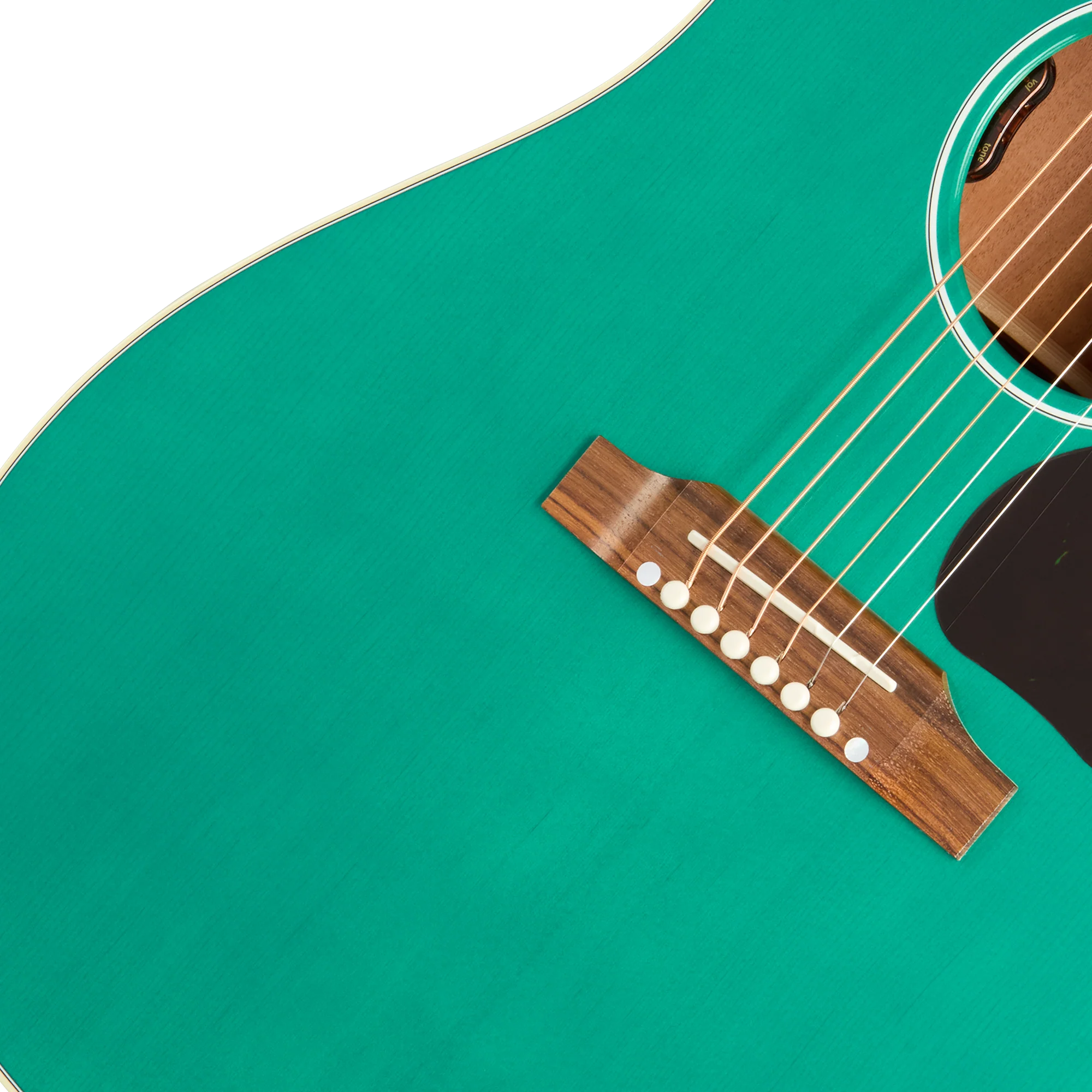 Gibson J-45 Standard, Translucent Teal 8 Gibson J-45 Standard, Translucent Teal