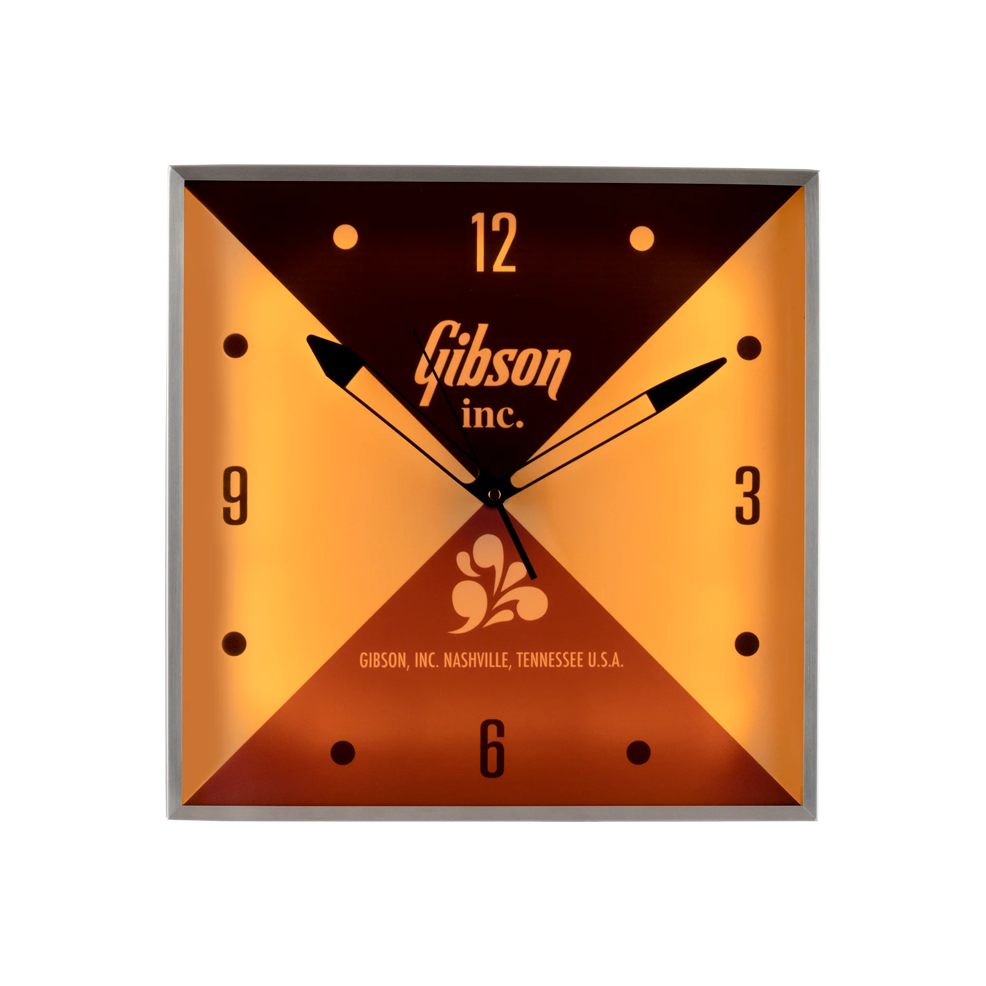 Gibson Vintage Lighted Wall Clock, Gibson Inc. 2 Gibson Vintage Lighted Wall Clock, Gibson Inc.