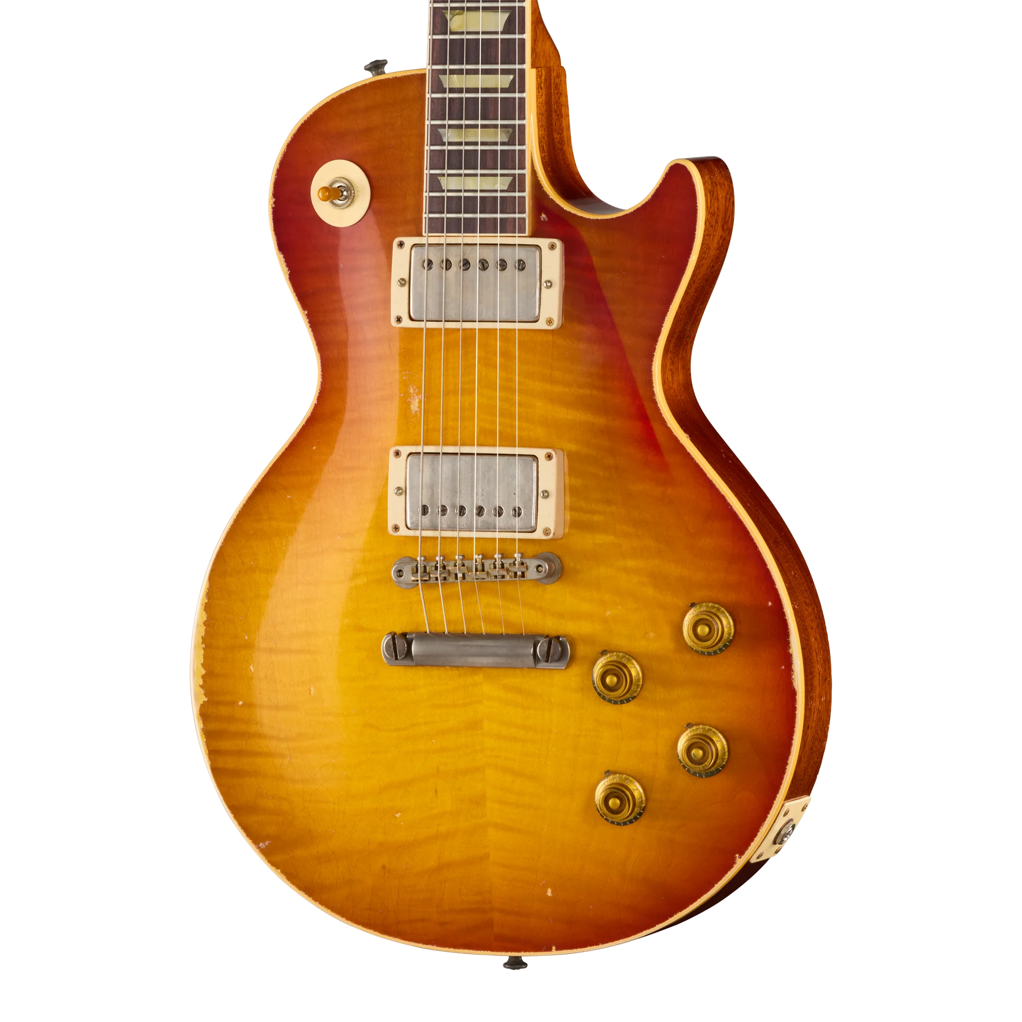 Gibson Custom LE 1959 Les Paul Standard Reissue, Heavy Aged, Molten Amber Burst