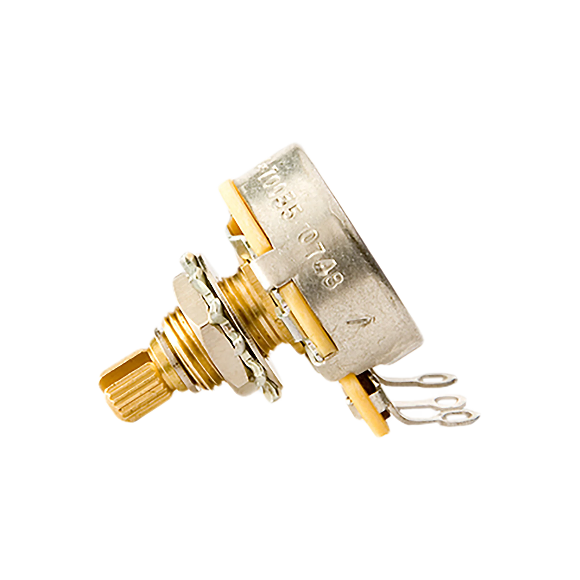 Gibson 500k Ohm Audio Taper Potentiometer, Short Shaft