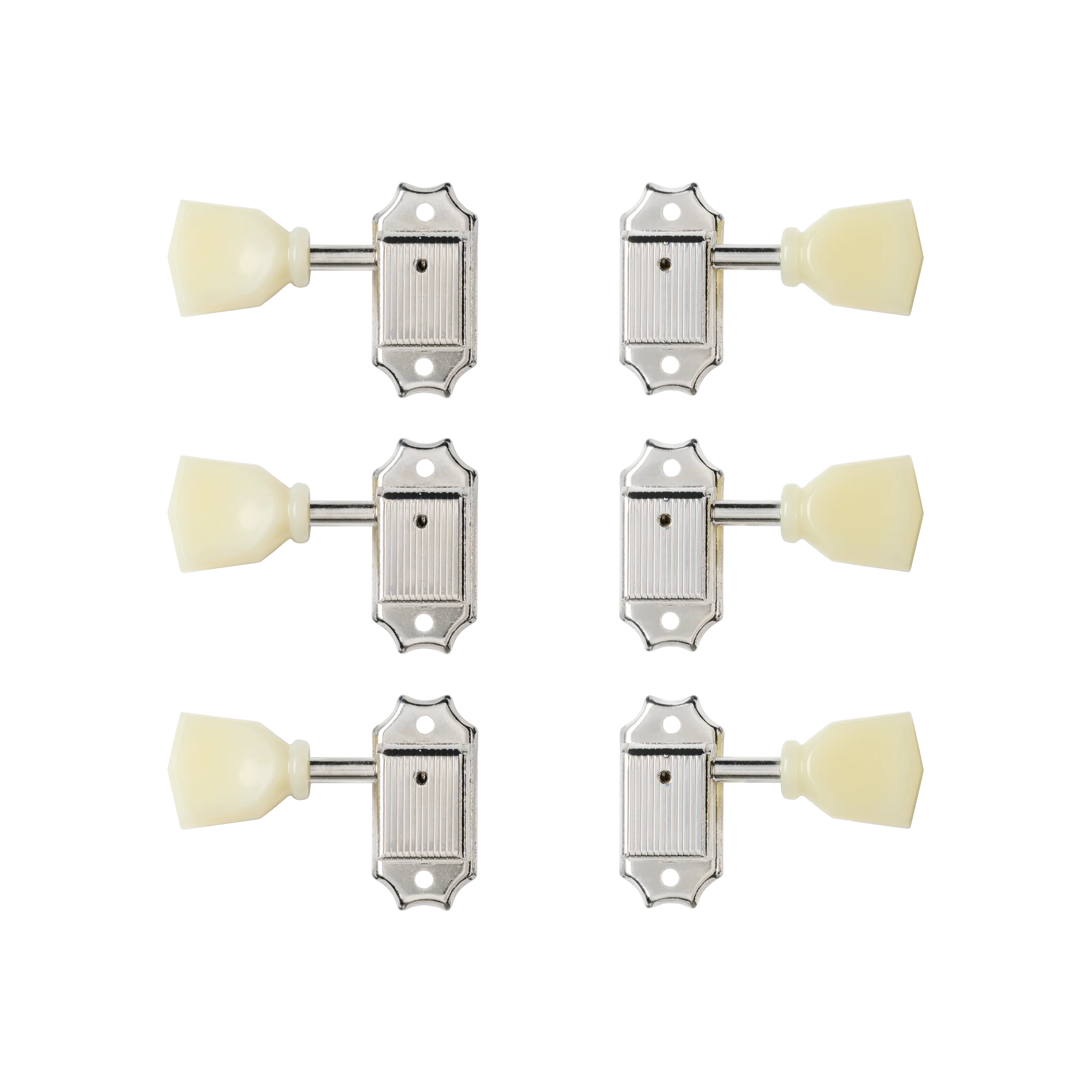 Gibson Historic Reissue Tuners, Nickel, 6 Pack, Exclusive