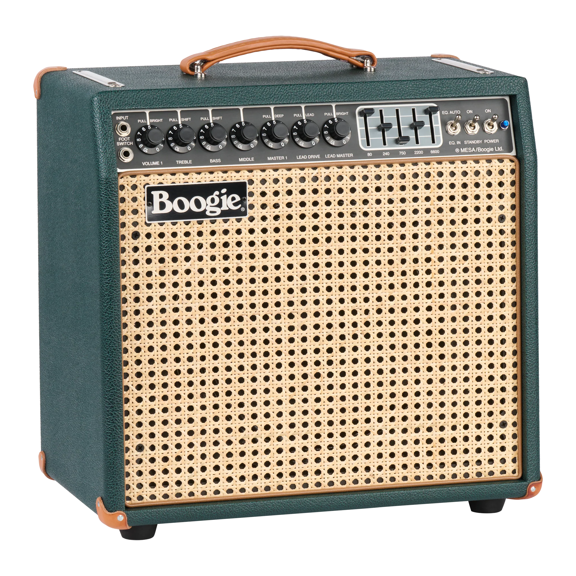 Mesa/Boogie Custom Configured Mark IIC+ 1x12 Combo, Emerald Bronco, EU 3 Mesa/Boogie Custom Configured Mark IIC+ 1x12 Combo, Emerald Bronco