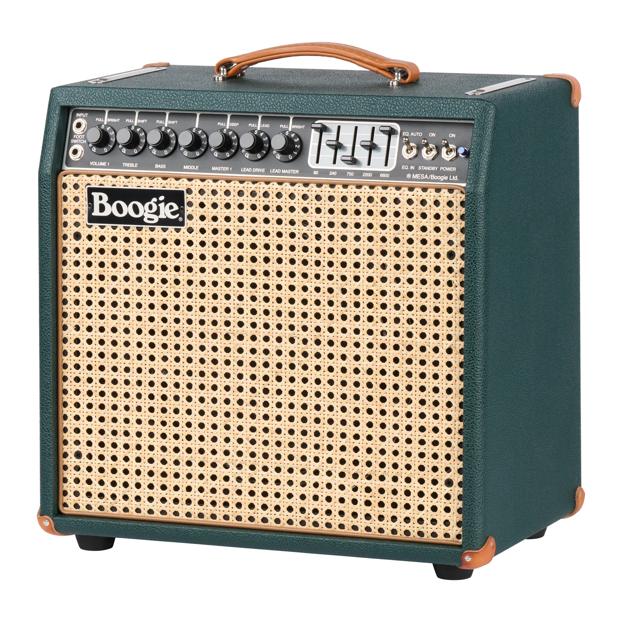 Mesa/Boogie Custom Configured Mark IIC+ 1x12 Combo, Emerald Bronco, EU 4 Mesa/Boogie Custom Configured Mark IIC+ 1x12 Combo, Emerald Bronco