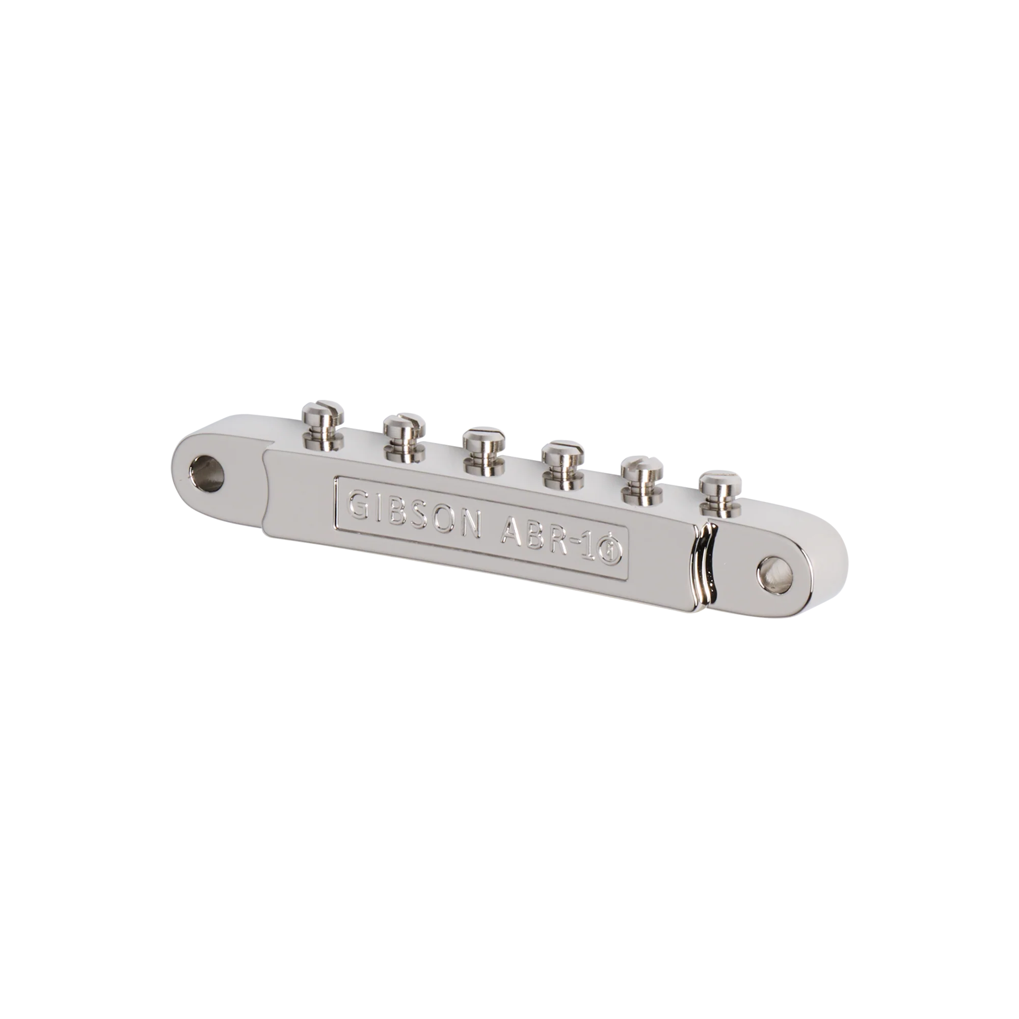 Gibson Historic Reissue Non-Wire ABR-1 Bridge, Nickel, Exclusive 6 Gibson Historic Reissue Non-Wire ABR-1 Bridge, Nickel, Exclusive