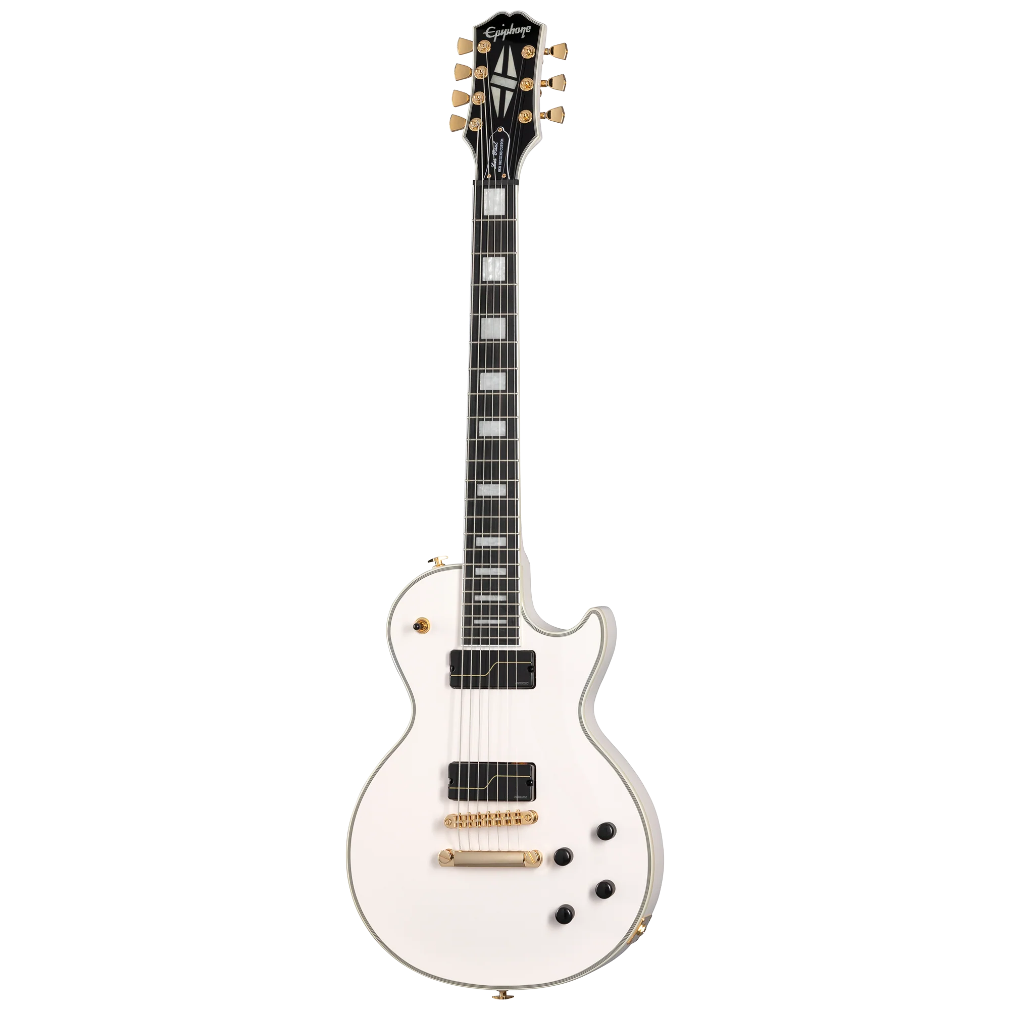Epiphone Matt Heafy Les Paul Custom Origins 7-String, Bone White 3 Epiphone Matt Heafy Les Paul Custom Origins 7-String, Bone White