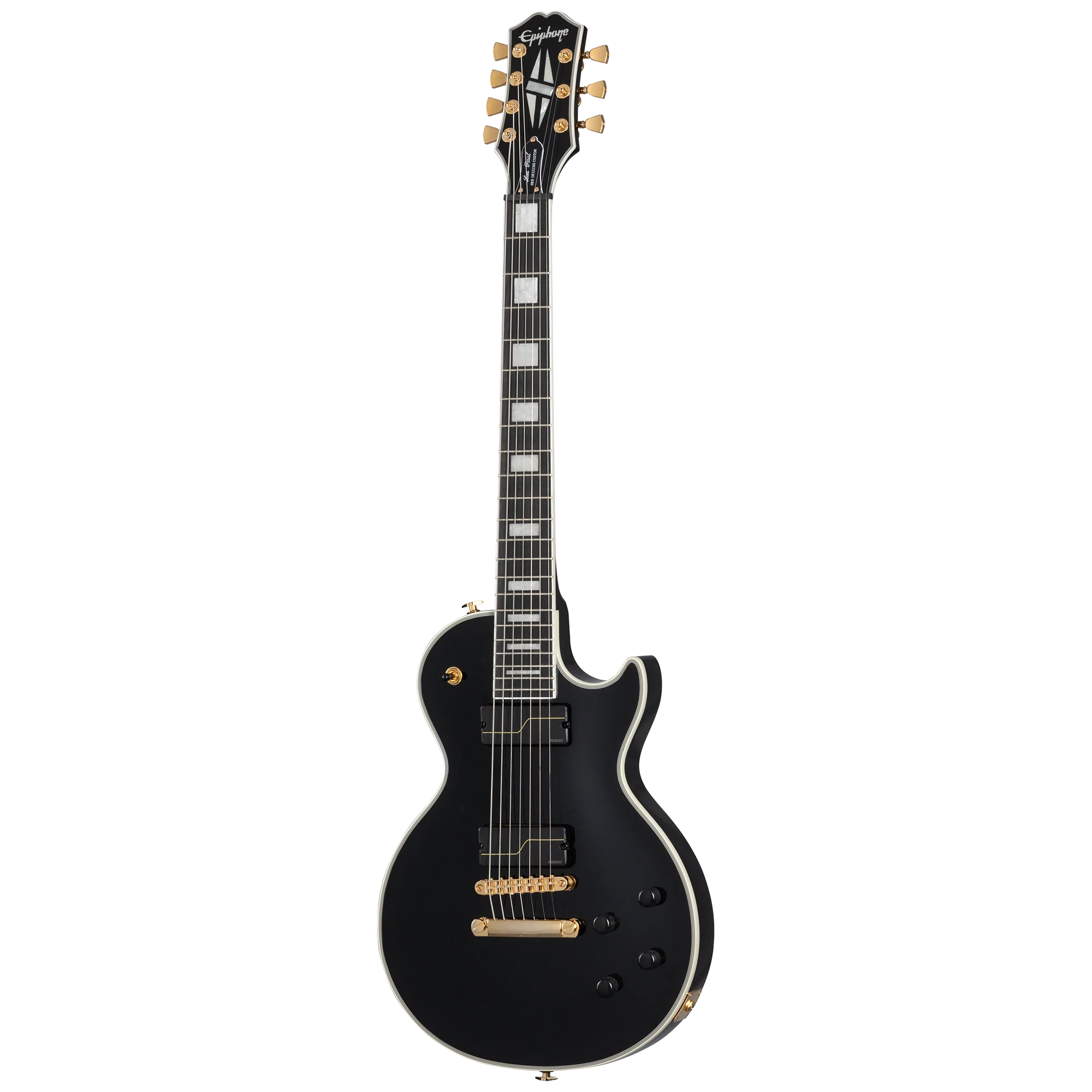 Epiphone Matt Heafy Les Paul Custom Origins 7-String, Ebony 3 Epiphone Matt Heafy Les Paul Custom Origins 7-String, Ebony