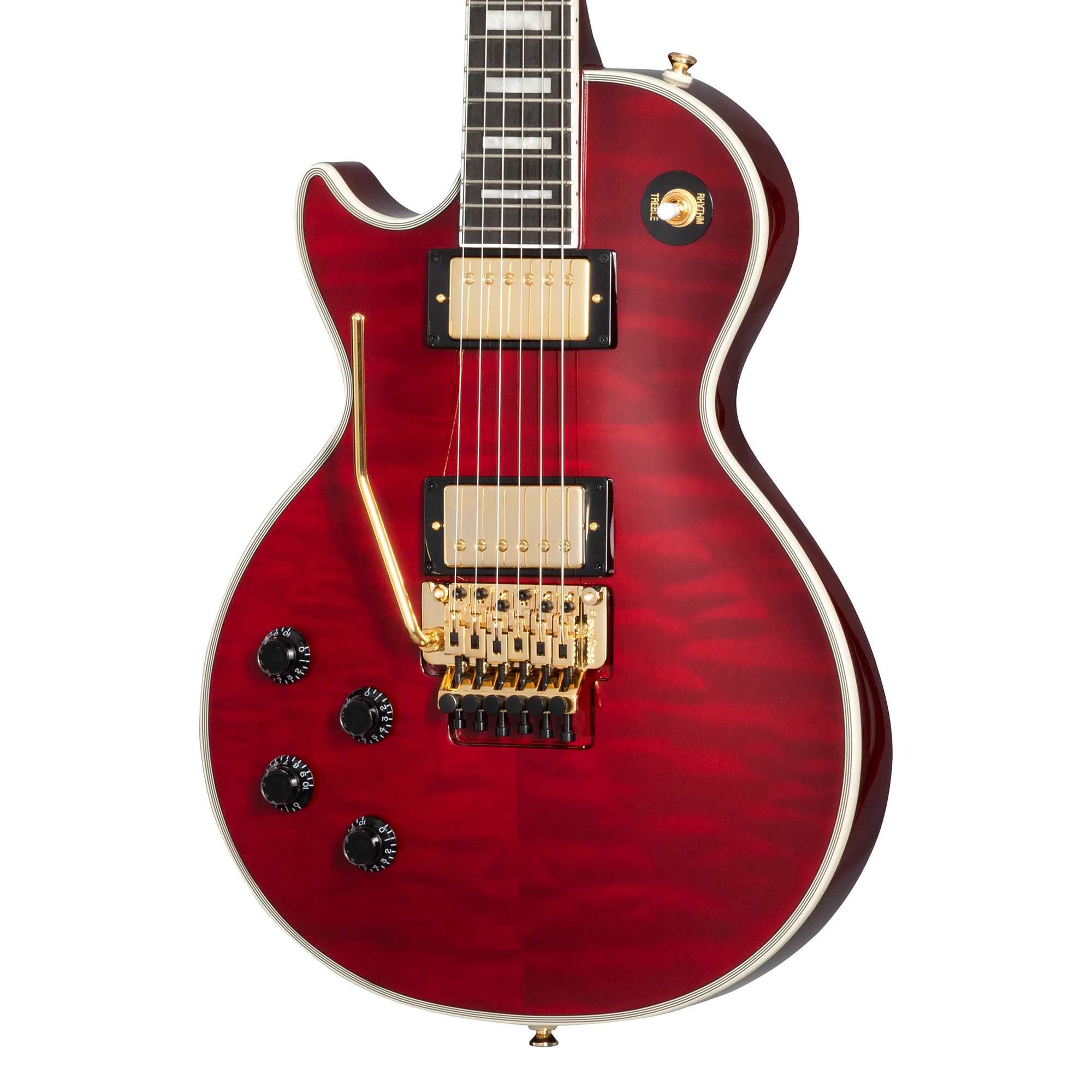 Epiphone Alex Lifeson Les Paul Custom Axcess, Left-Handed, Ruby