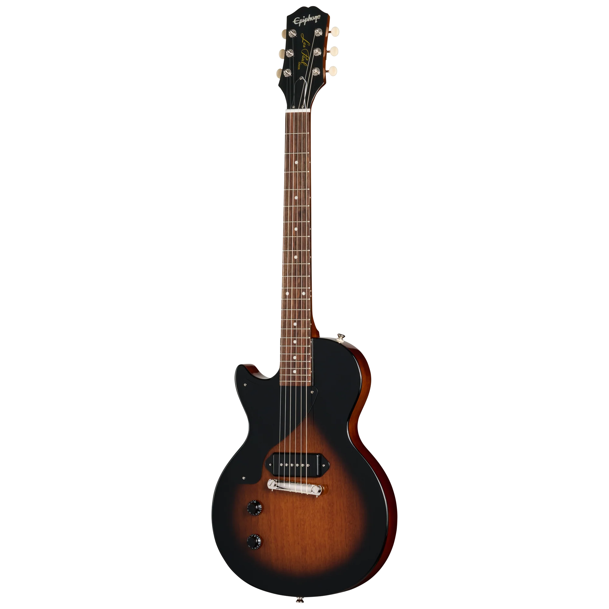 Epiphone Les Paul Junior, Left-Handed, Tobacco Burst 3 Epiphone Les Paul Junior, Left-Handed, Tobacco Burst