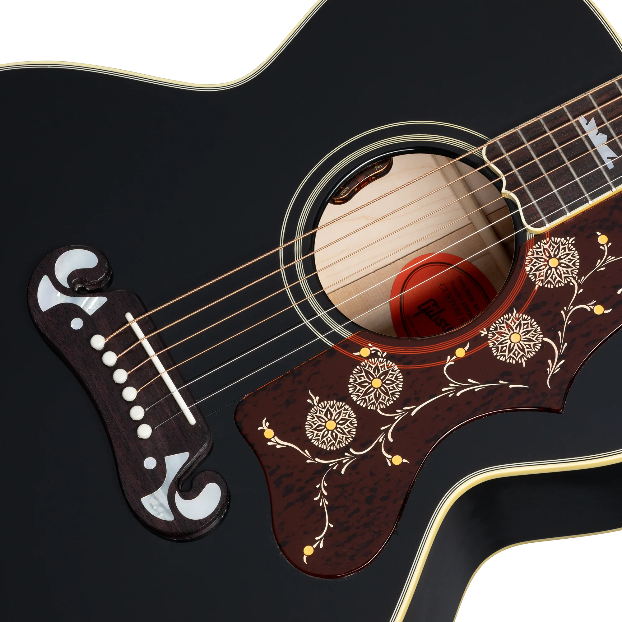 Gibson Custom Elvis SJ-200, Ebony 6 Gibson Custom Elvis SJ-200, Ebony