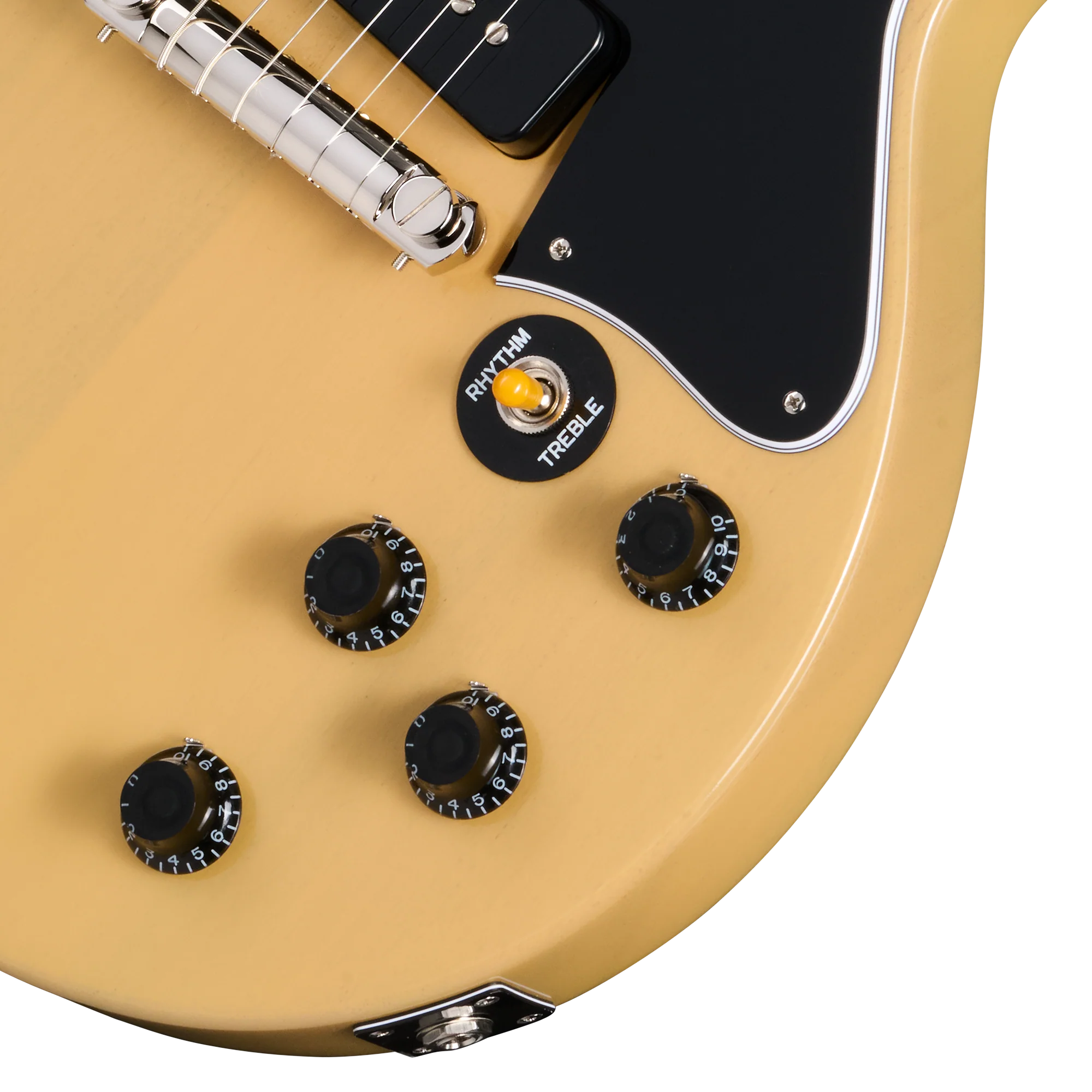 Epiphone IGC 1960 Les Paul Special Double Cut Reissue, TV Yellow 8 Epiphone IGC 1960 Les Paul Special Double Cut Reissue, TV Yellow
