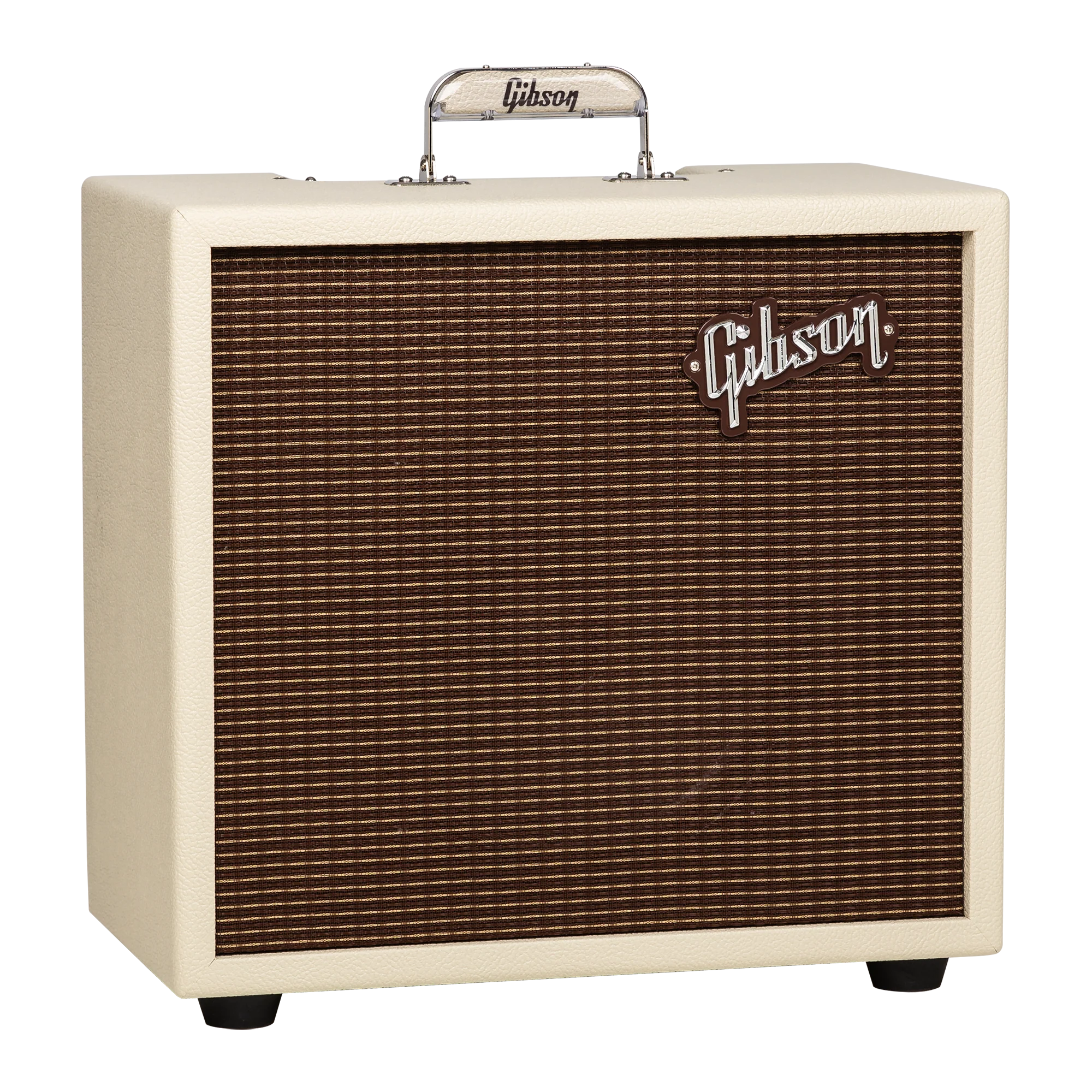 Gibson Falcon 5 1x10 Combo, Cream Bronco Vinyl with Oxblood Grille 3 Gibson Falcon 5 1x10 Combo, Cream Bronco Vinyl with Oxblood Grille