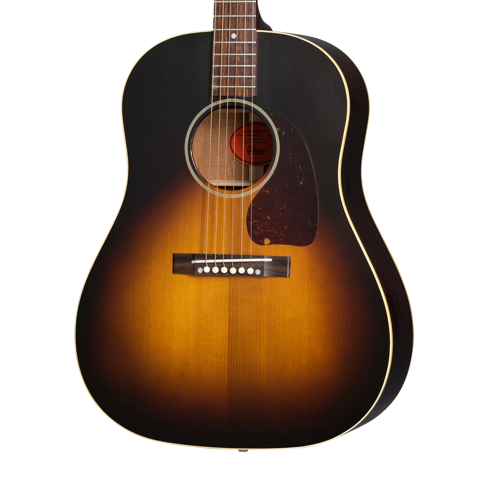 Gibson Custom 1942 Banner J-45 Reissue, Vintage Sunburst