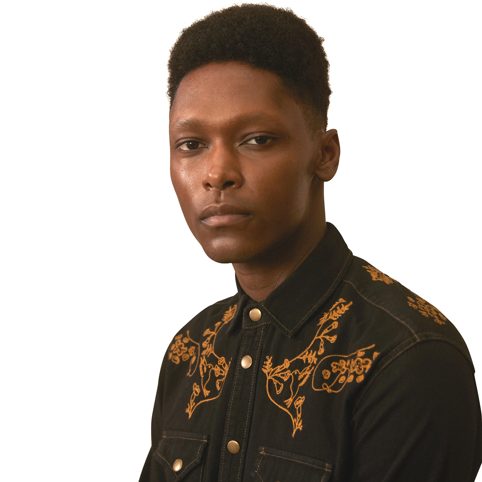 Billy Reid x Gibson Embroidered Denim Shirt 3 Billy Reid x Gibson Embroidered Denim Shirt