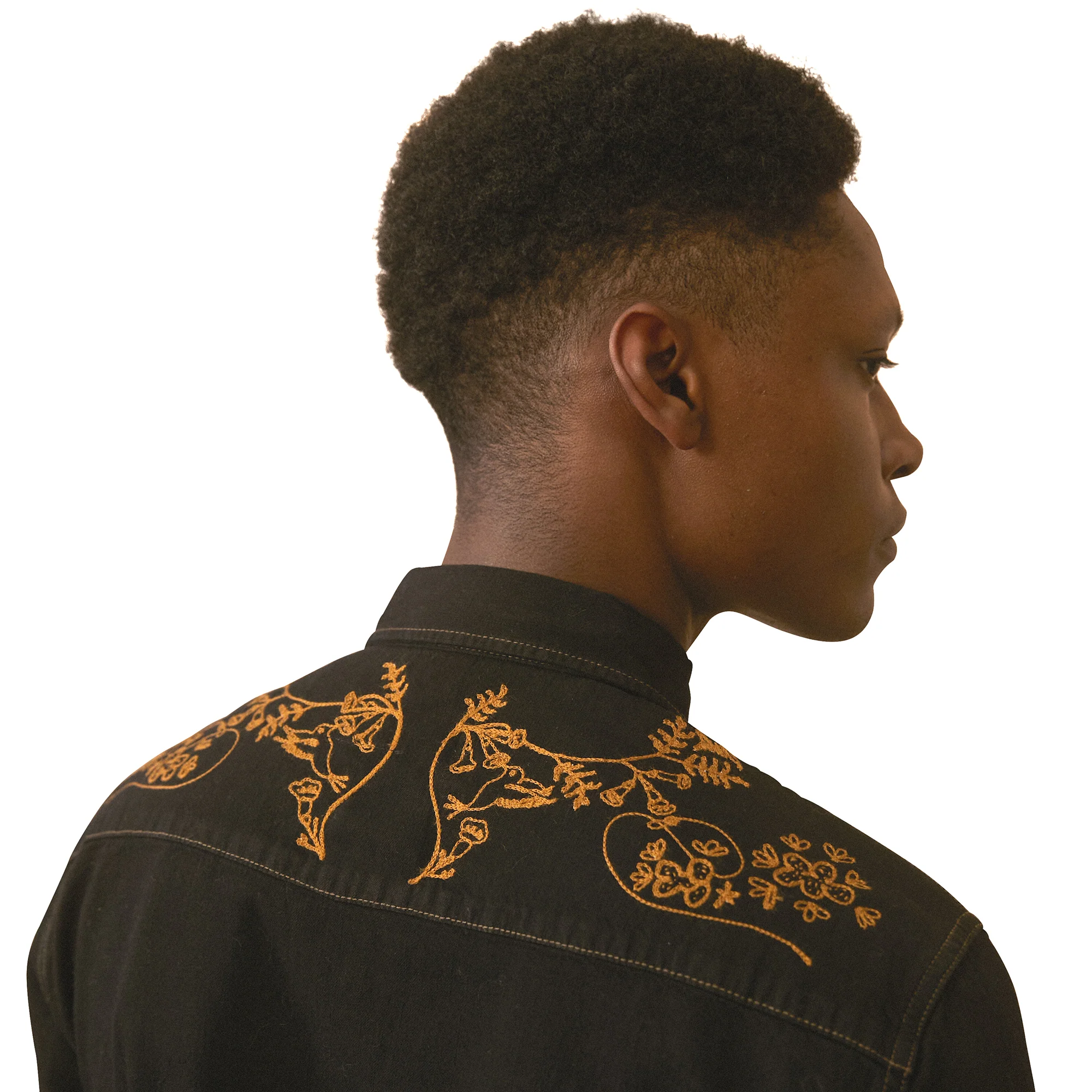 Billy Reid x Gibson Embroidered Denim Shirt 4 Billy Reid x Gibson Embroidered Denim Shirt