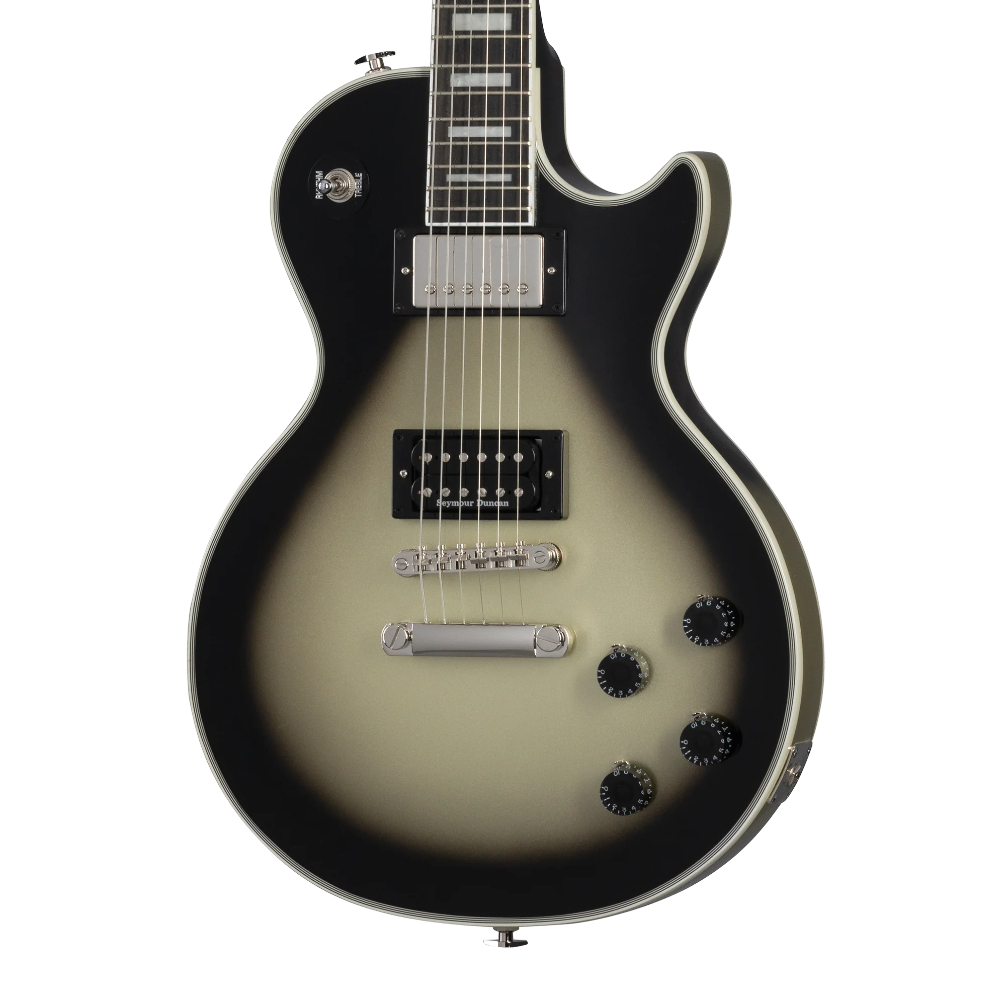 Epiphone Adam Jones Les Paul Custom Art Collection: Frazetta "The Berserker", Antique Silverburst 2 Epiphone Adam Jones Les Paul Custom Art Collection: Frazetta "The Berserker", Antique Silverburst