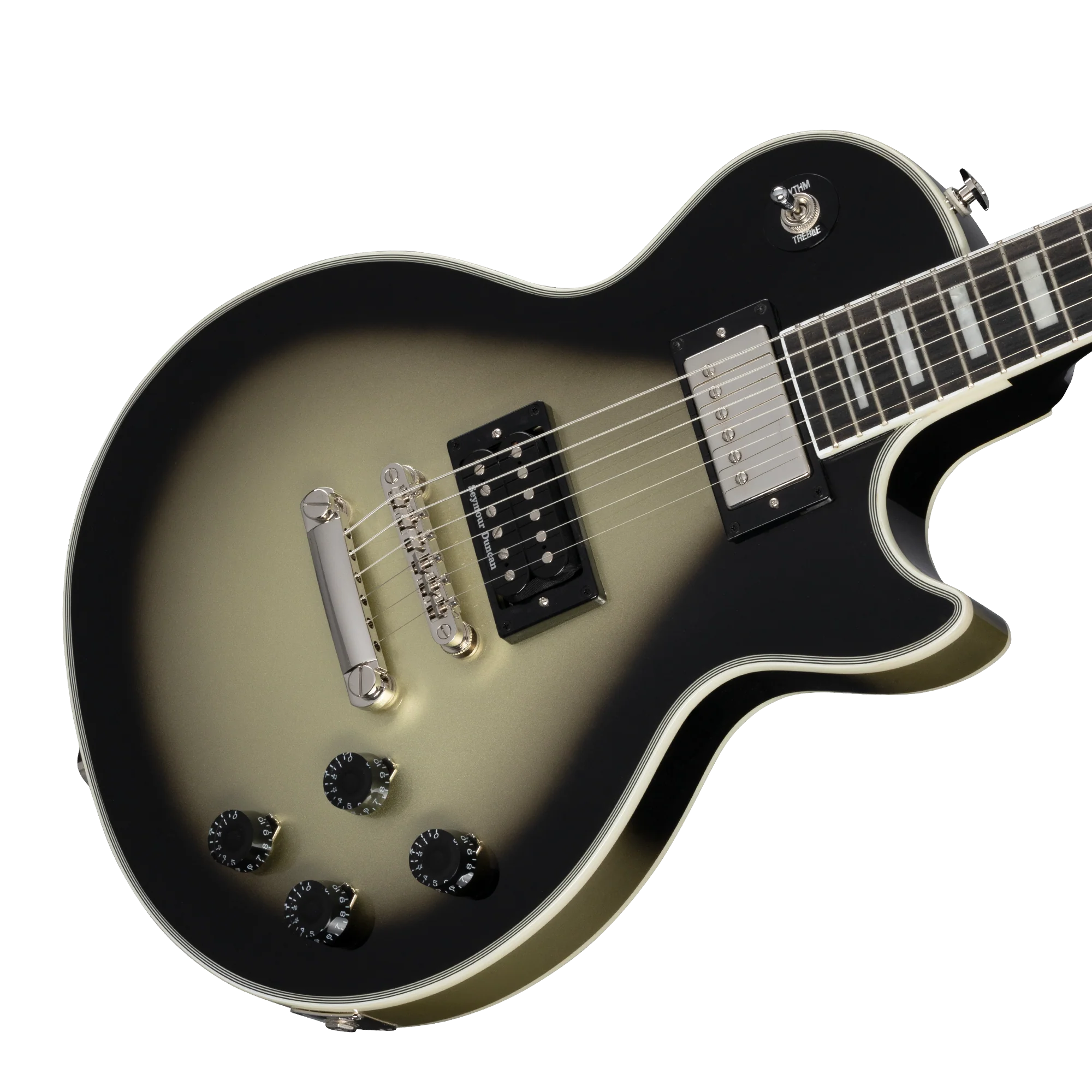 Epiphone Adam Jones Les Paul Custom Art Collection: Frazetta "The Berserker", Antique Silverburst 9 Epiphone Adam Jones Les Paul Custom Art Collection: Frazetta "The Berserker", Antique Silverburst