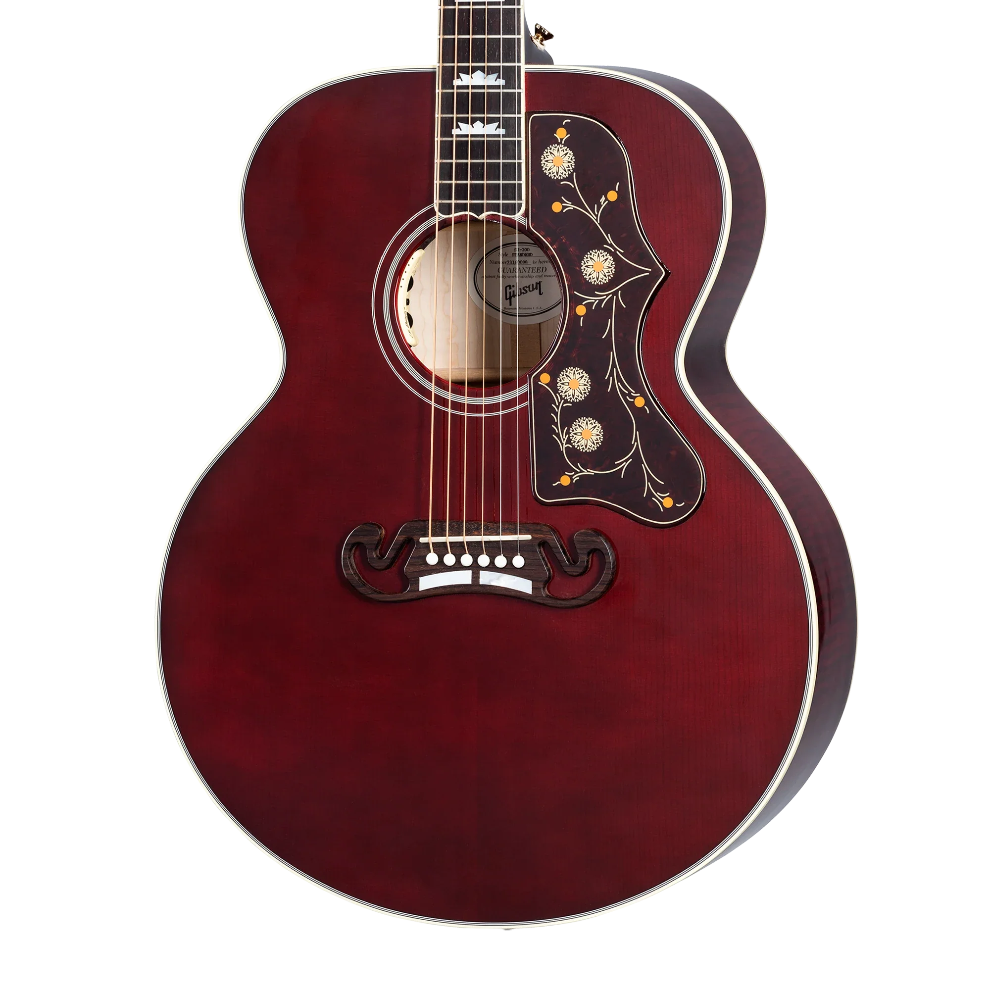 Gibson SJ-200 Standard, Wine Red