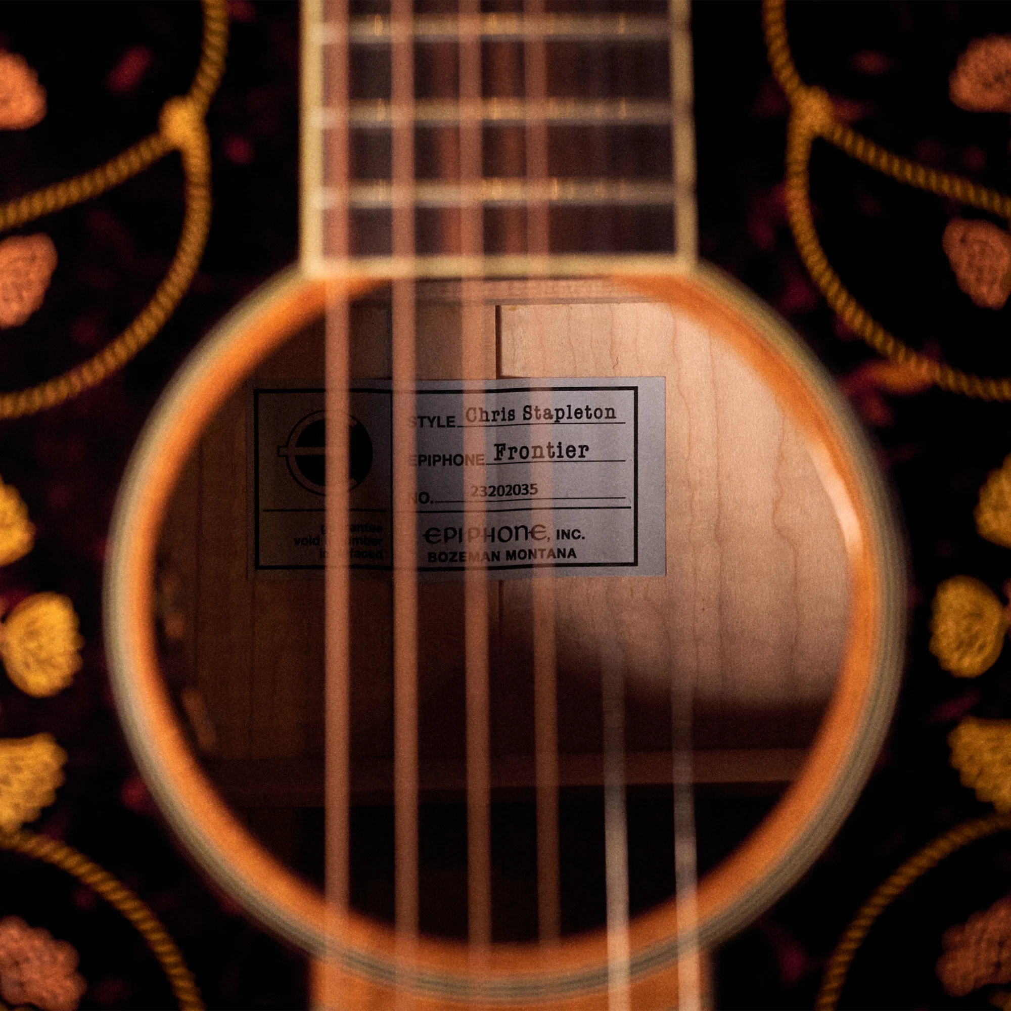 Epiphone USA Chris Stapleton Frontier, Frontier Burst 18 Epiphone USA Chris Stapleton Frontier, Frontier Burst