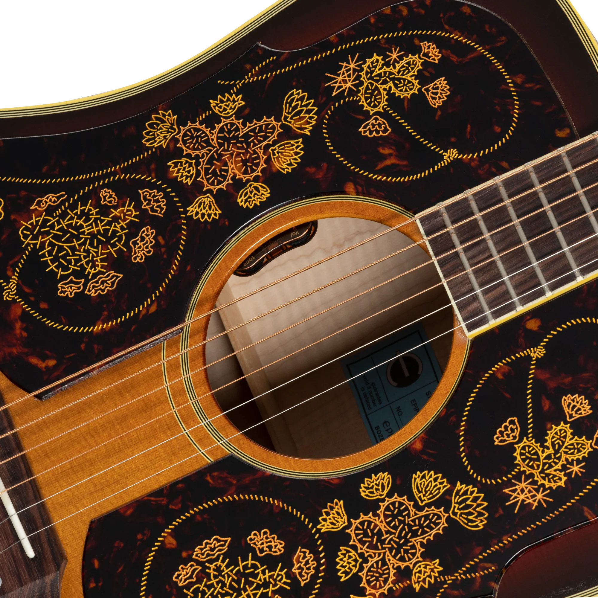 Epiphone USA Chris Stapleton Frontier, Frontier Burst 8 Epiphone USA Chris Stapleton Frontier, Frontier Burst