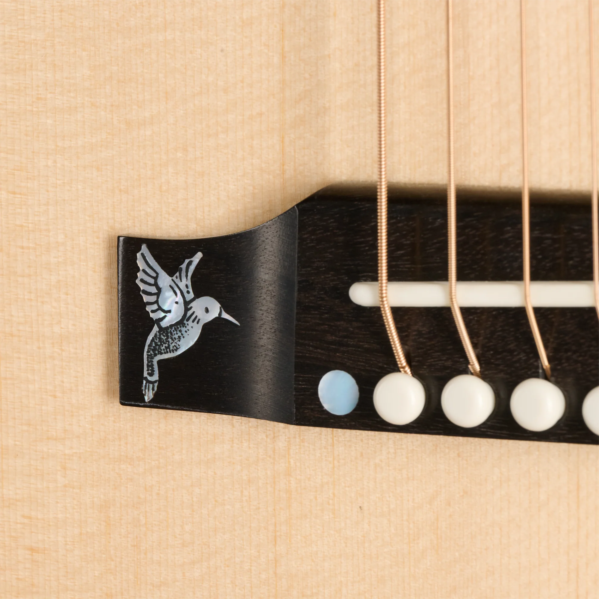 Gibson Custom Hummingbird Custom Koa, Antique Natural 11 Gibson Custom Hummingbird Custom Koa, Antique Natural