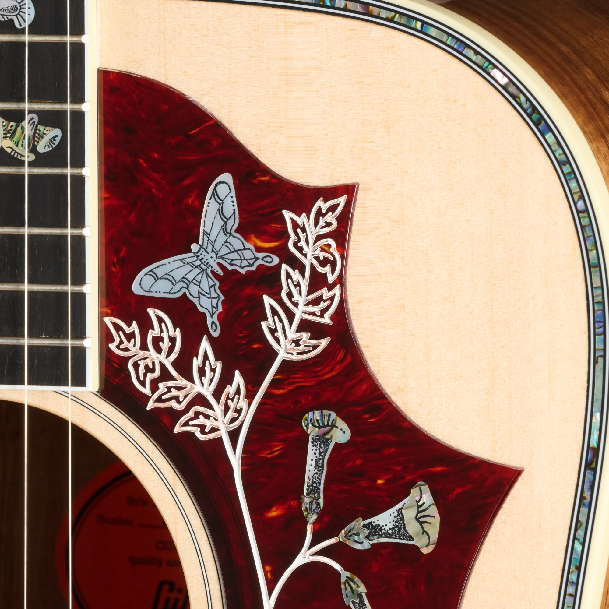 Gibson Custom Hummingbird Custom Koa, Antique Natural 14 Gibson Custom Hummingbird Custom Koa, Antique Natural