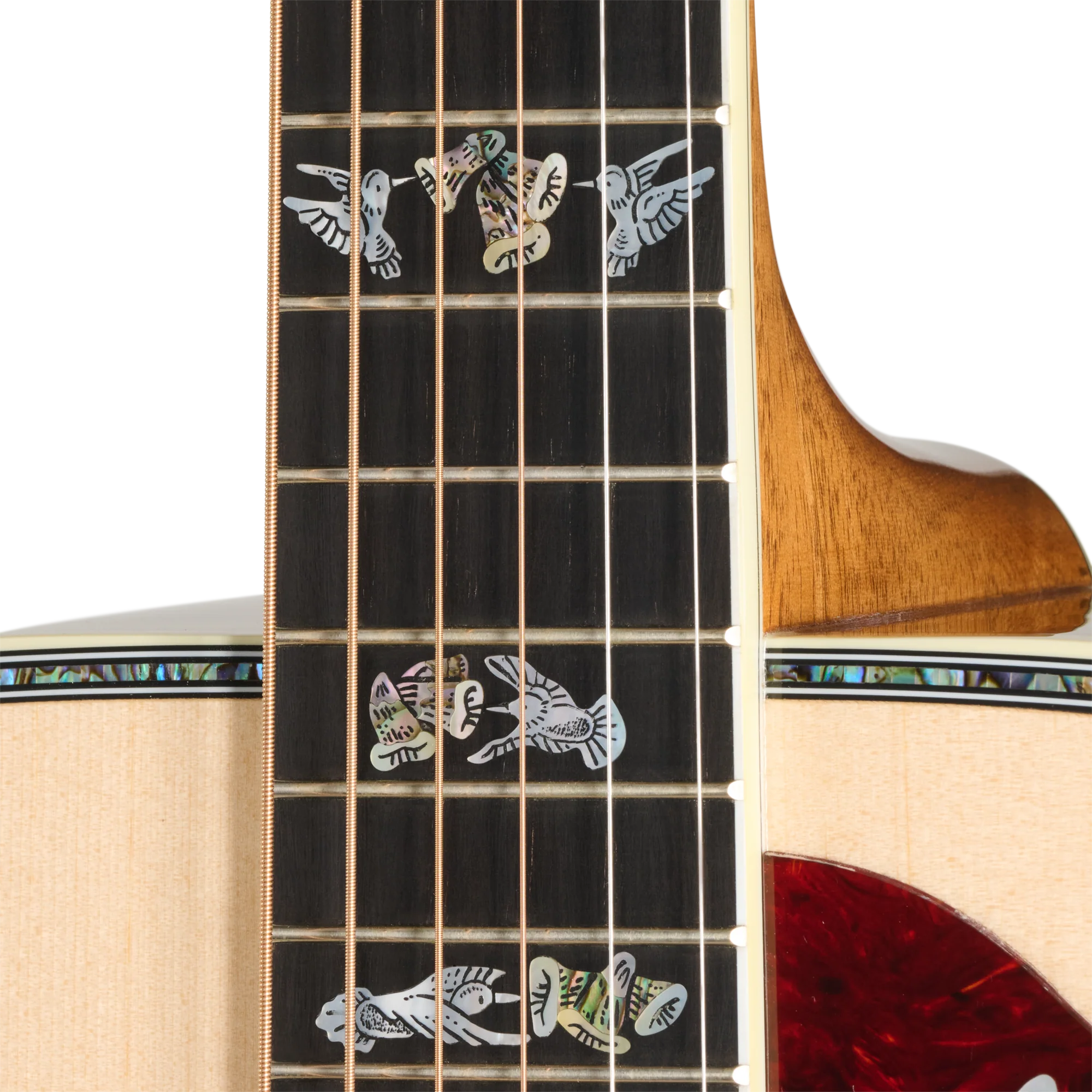 Gibson Custom Hummingbird Custom Koa, Antique Natural 15 Gibson Custom Hummingbird Custom Koa, Antique Natural