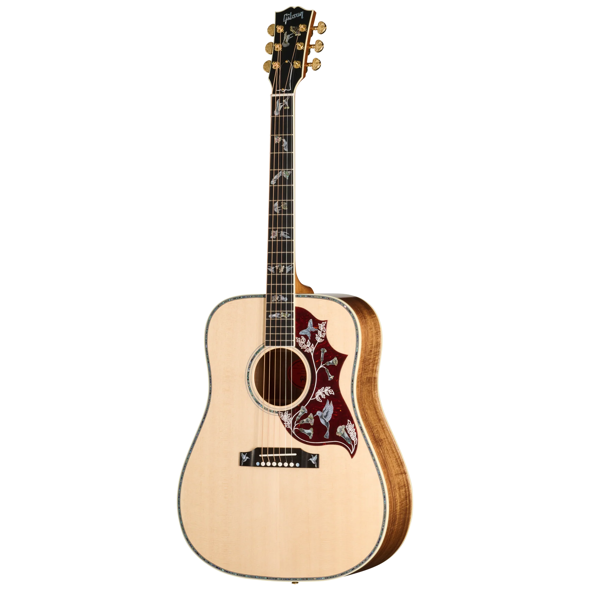 Gibson Custom Hummingbird Custom Koa, Antique Natural 3 Gibson Custom Hummingbird Custom Koa, Antique Natural