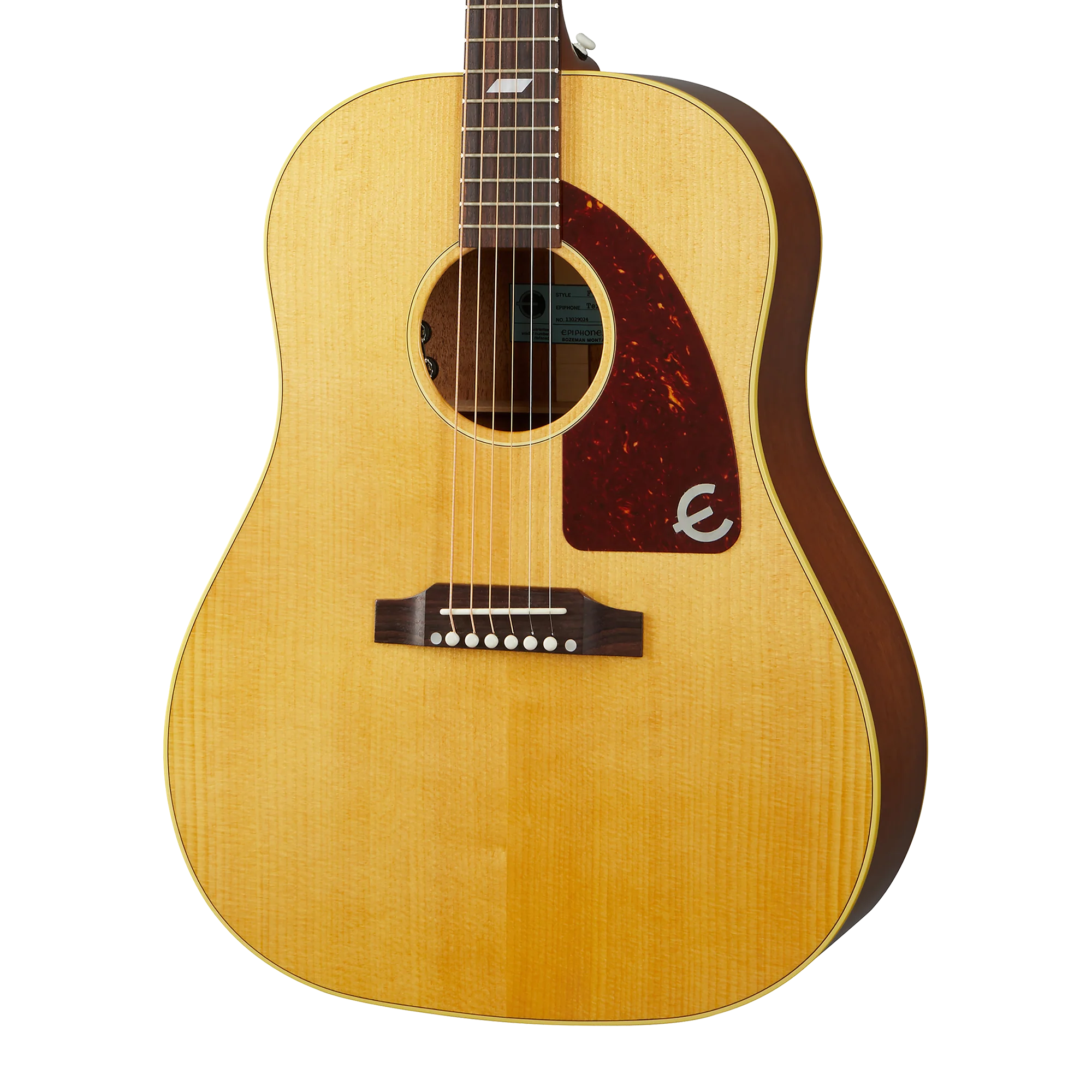 Epiphone USA Texan, Left-Handed, Antique Natural