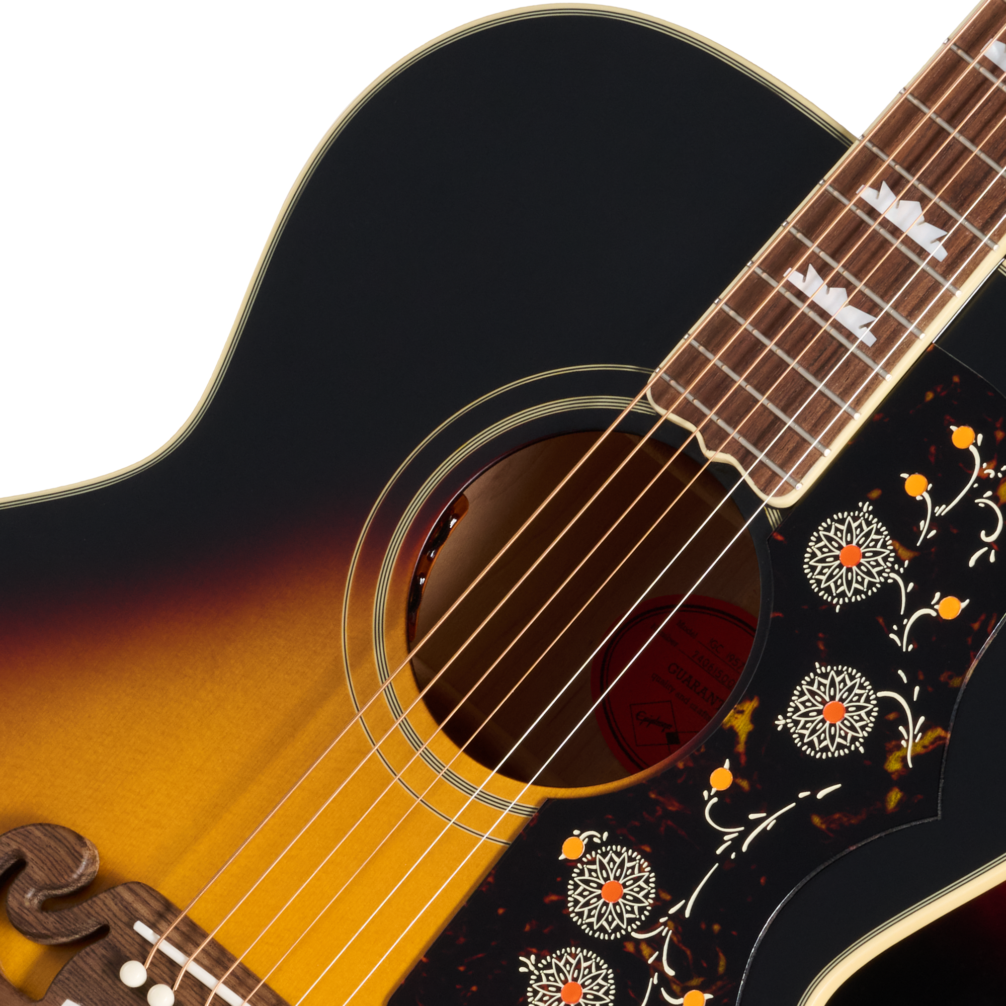 Epiphone IGC 1957 SJ-200 Reissue, Vintage Sunburst 7 Epiphone IGC 1957 SJ-200 Reissue, Vintage Sunburst