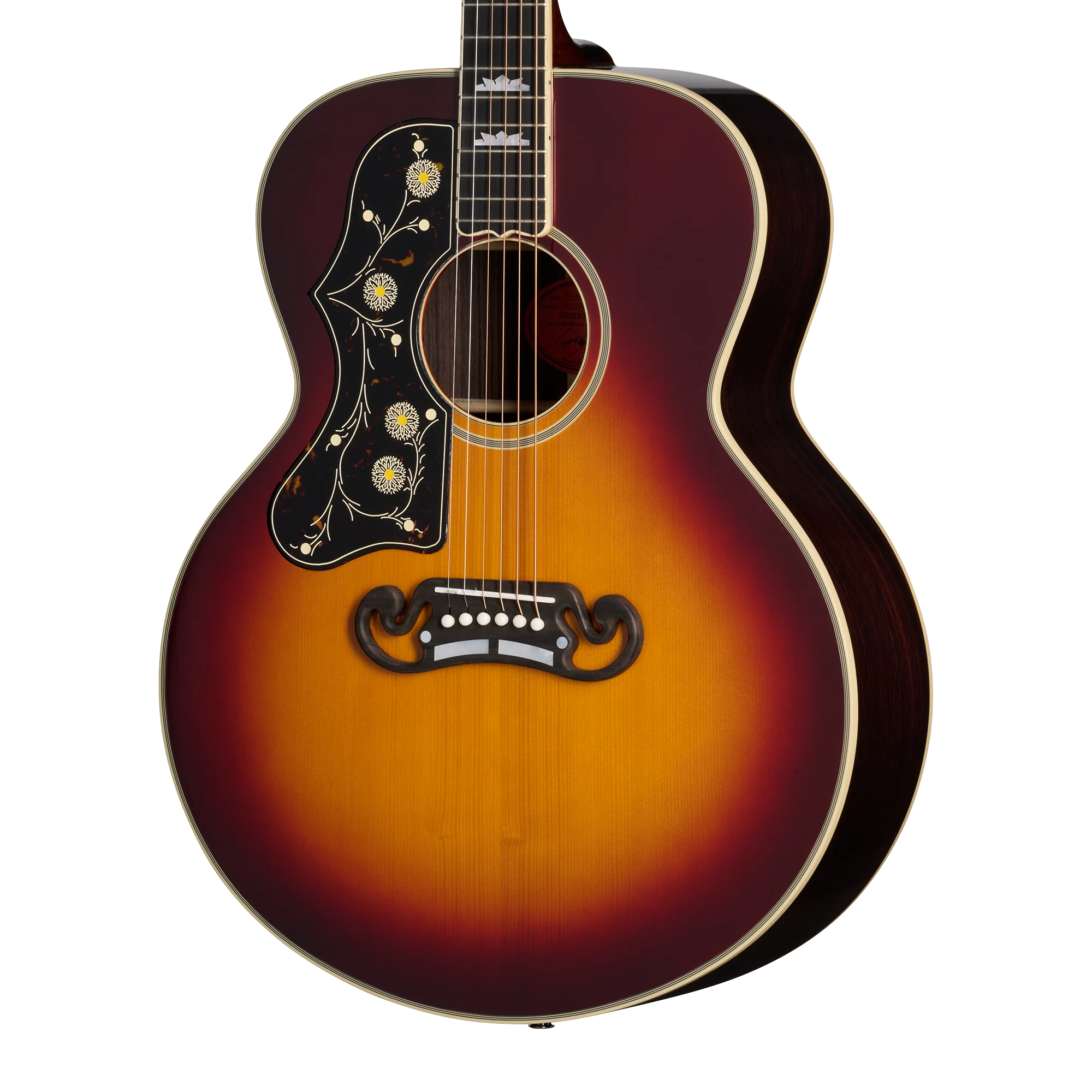 Epiphone IGC Pre-War SJ-200 Rosewood Reissue, Left-Handed, Vintage Sunburst