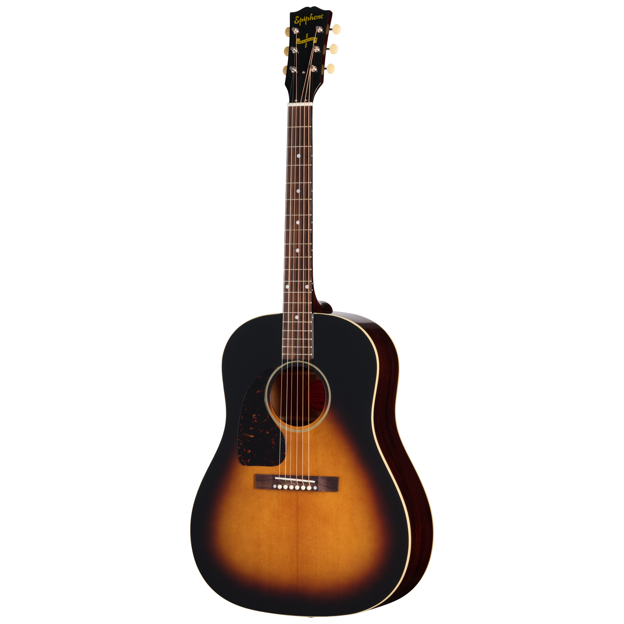 Epiphone IGC 1942 Banner J-45 Reissue, Left-Handed, Vintage Sunburst 3 Epiphone IGC 1942 Banner J-45 Reissue, Left-Handed, Vintage Sunburst
