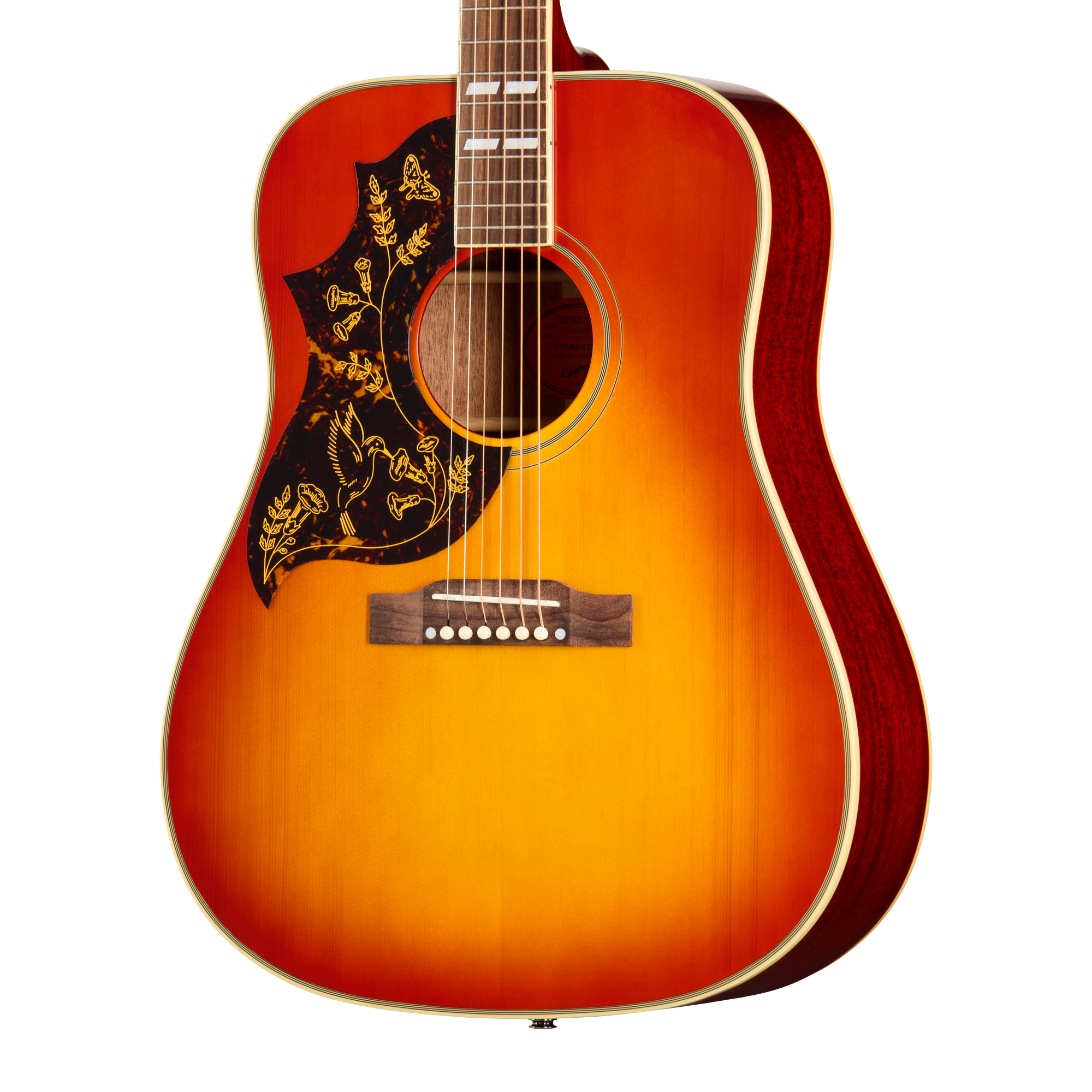 Epiphone IGC 1960 Hummingbird Reissue, Left-Handed, Heritage Cherry Sunburst