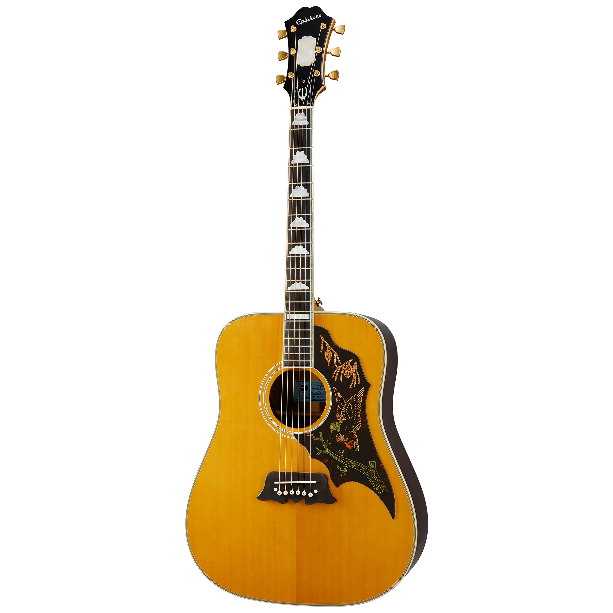 Epiphone Masterbilt Excellente, Antique Natural Aged 3 Epiphone Masterbilt Excellente, Antique Natural Aged