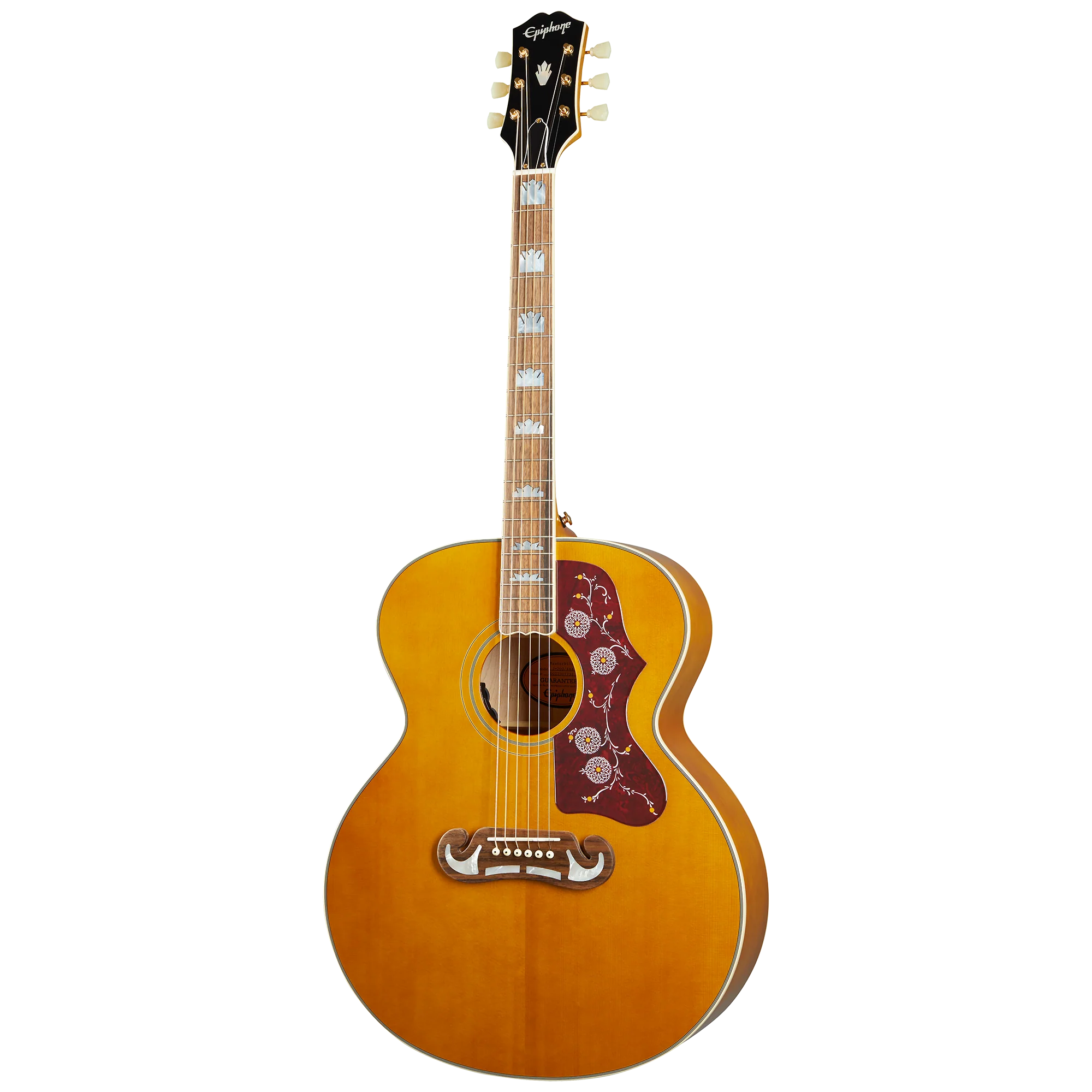 Epiphone J-200, Aged Antique Natural Gloss 3 Epiphone J-200, Aged Antique Natural Gloss