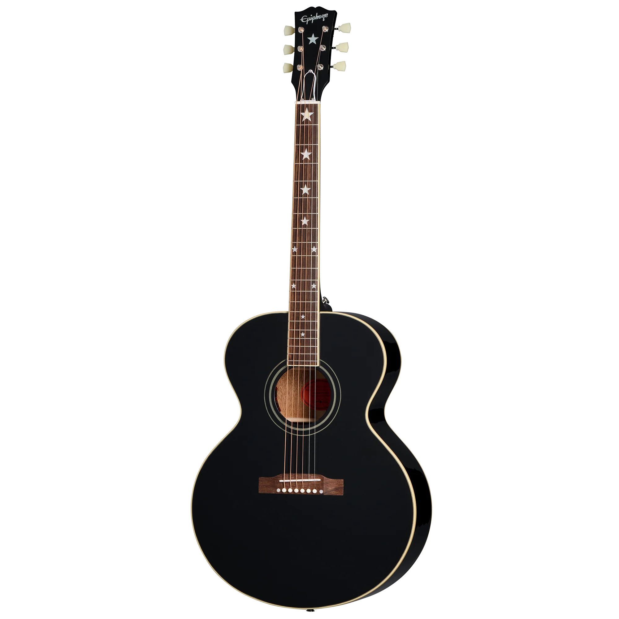 Epiphone IGC J-180 LS, Ebony 3 Epiphone IGC J-180 LS, Ebony