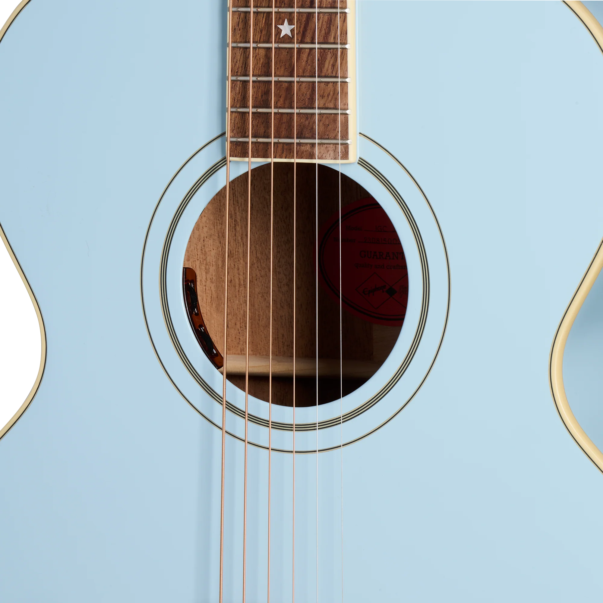 Epiphone IGC J-180 LS, Frost Blue 7 Epiphone IGC J-180 LS, Frost Blue