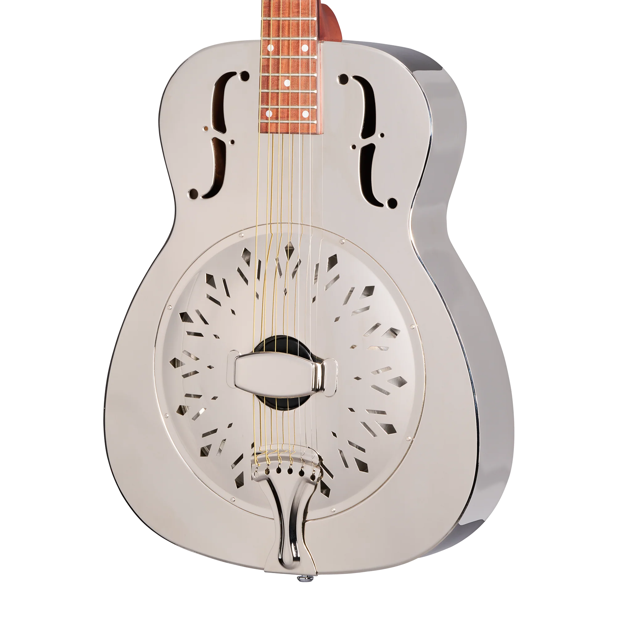 Epiphone Dobro Hound Dog M-14 Metalbody (Round Neck), Nickel