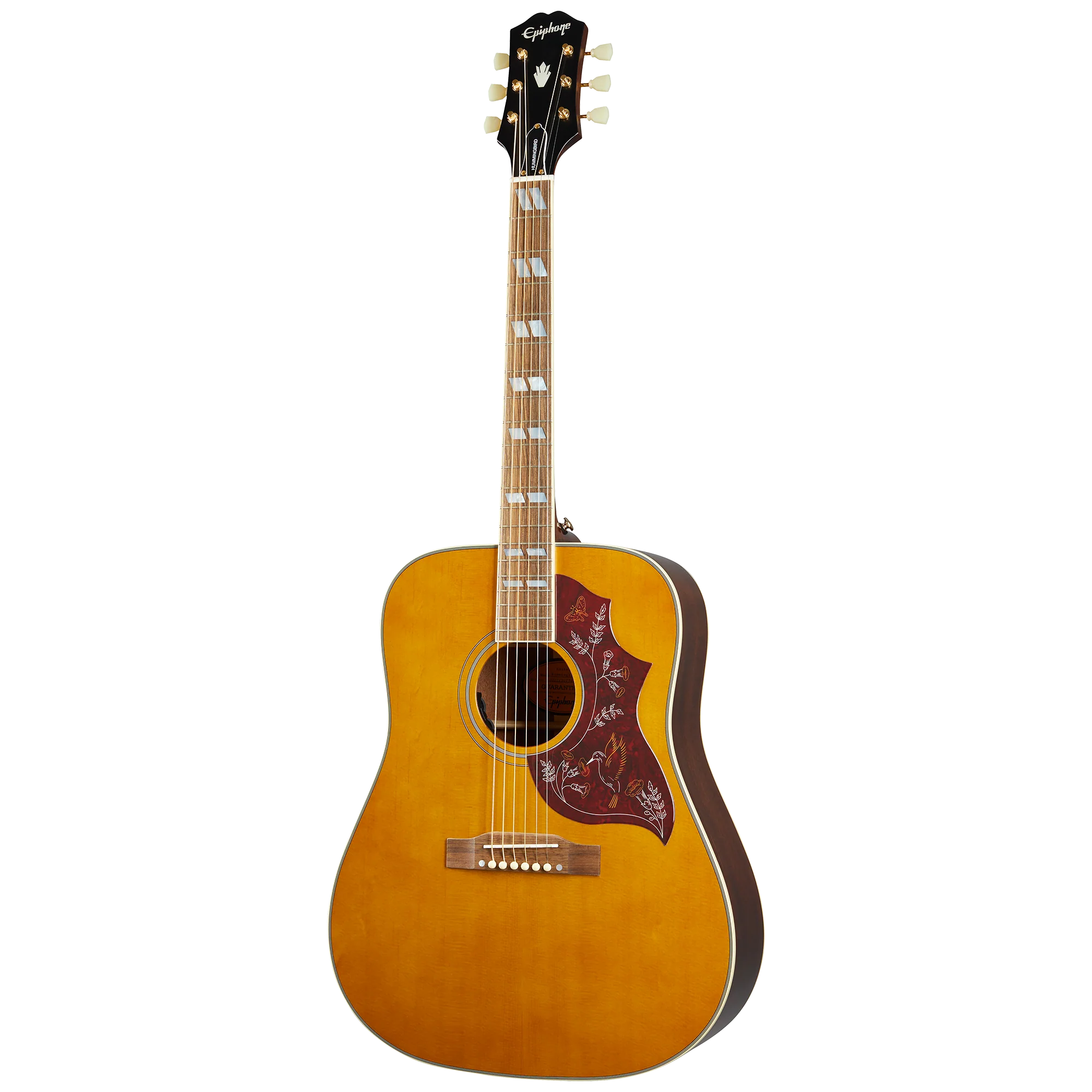 Epiphone Hummingbird, Aged Antique Natural Gloss 3 Epiphone Hummingbird, Aged Antique Natural Gloss